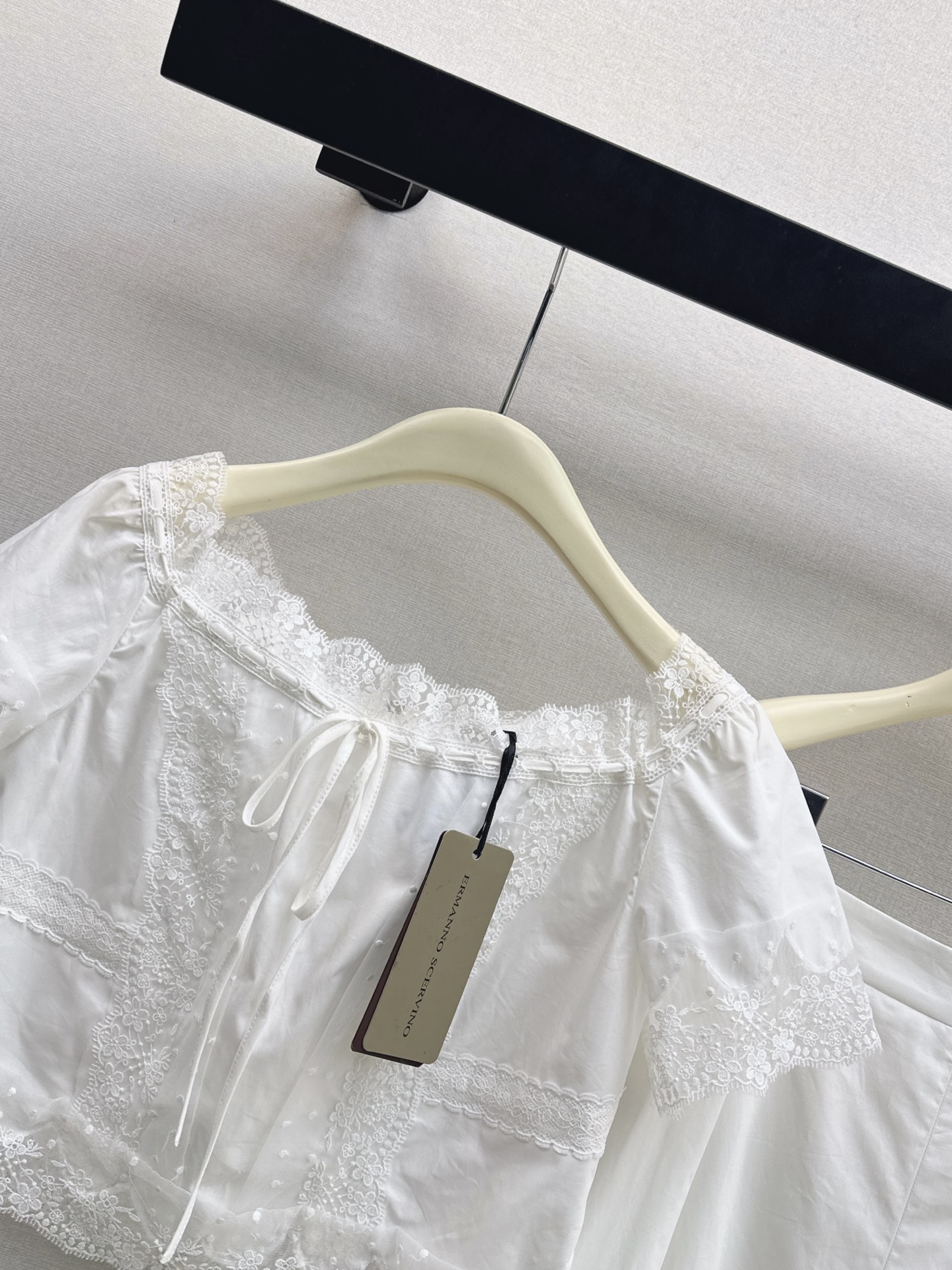 ES 26ss cropped shirt skirt sets
