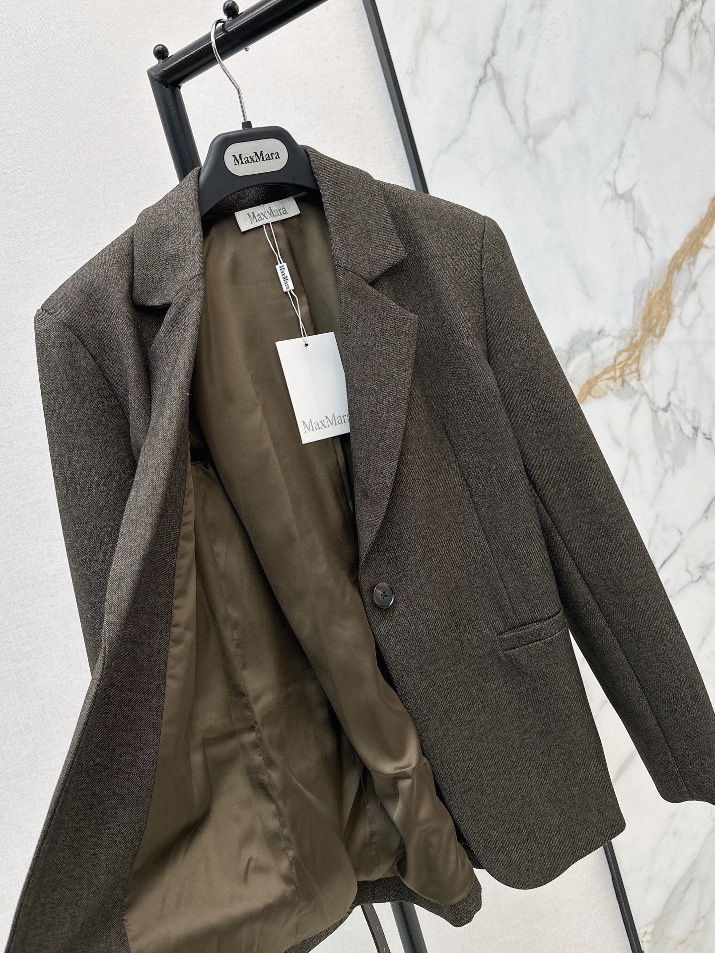 Max 26fw belted blazer