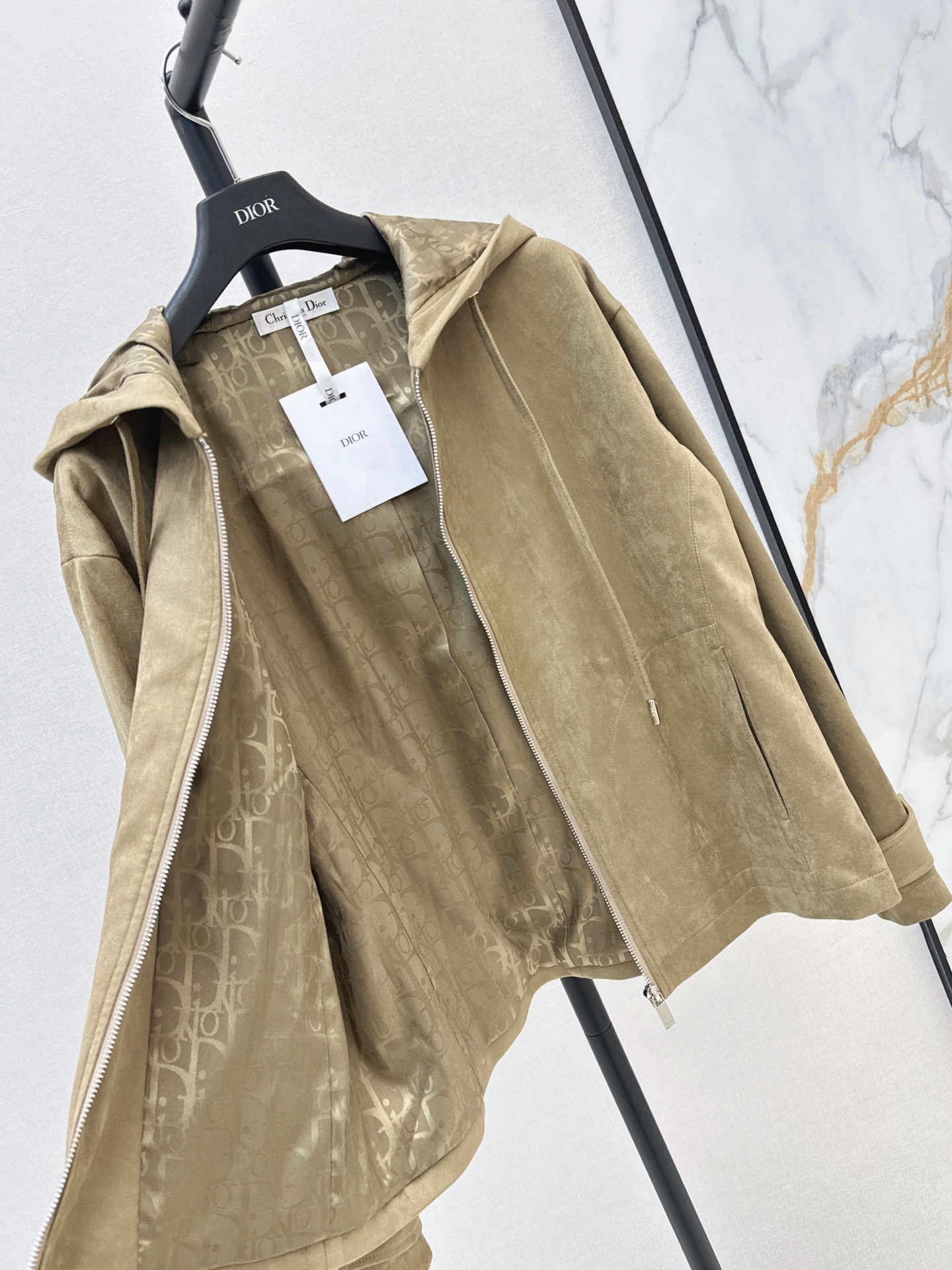 CD 26fw suede fleece jacket