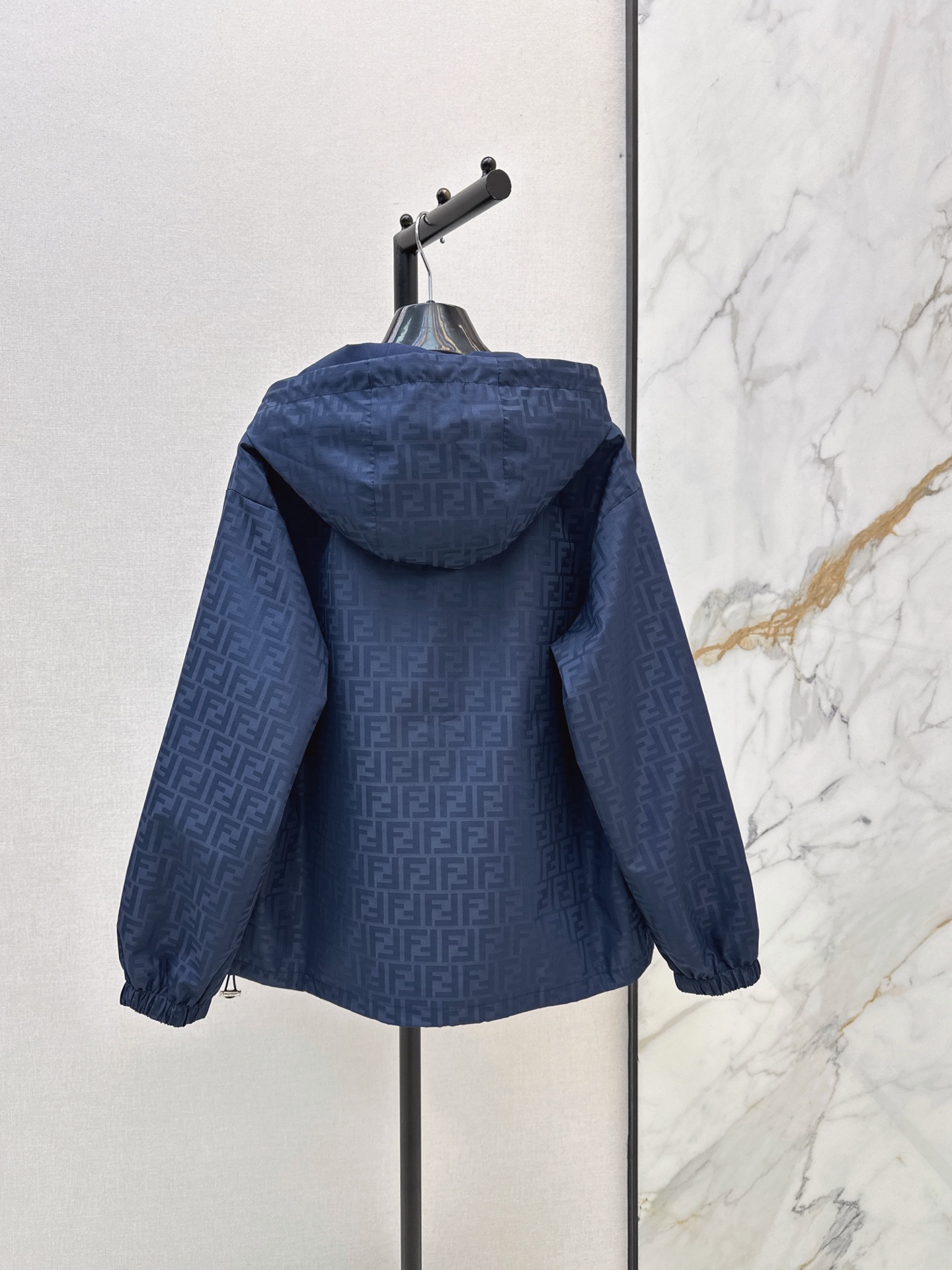 Fen 26fw jacquared hooded jacket