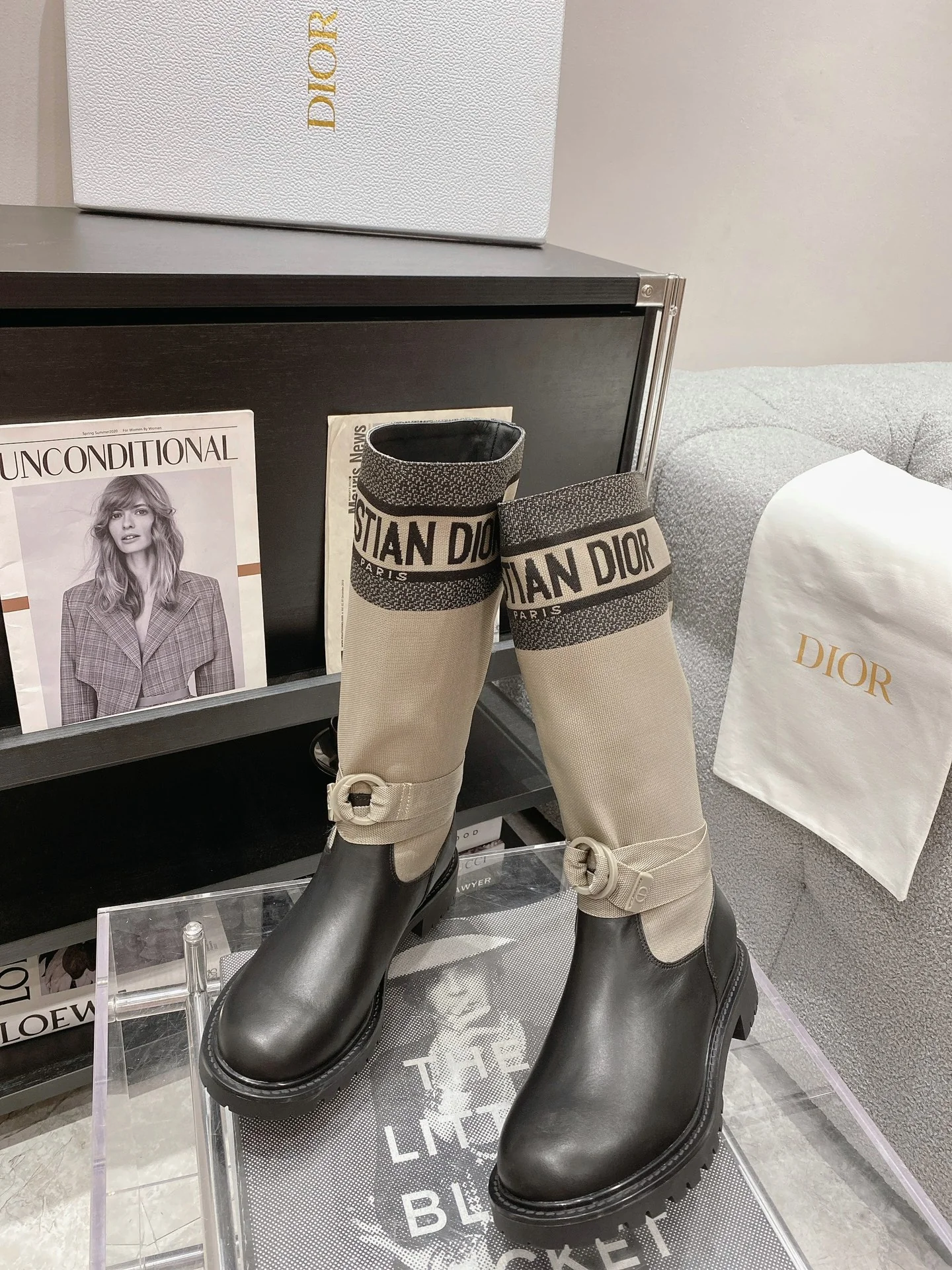 CD 25fw half boots