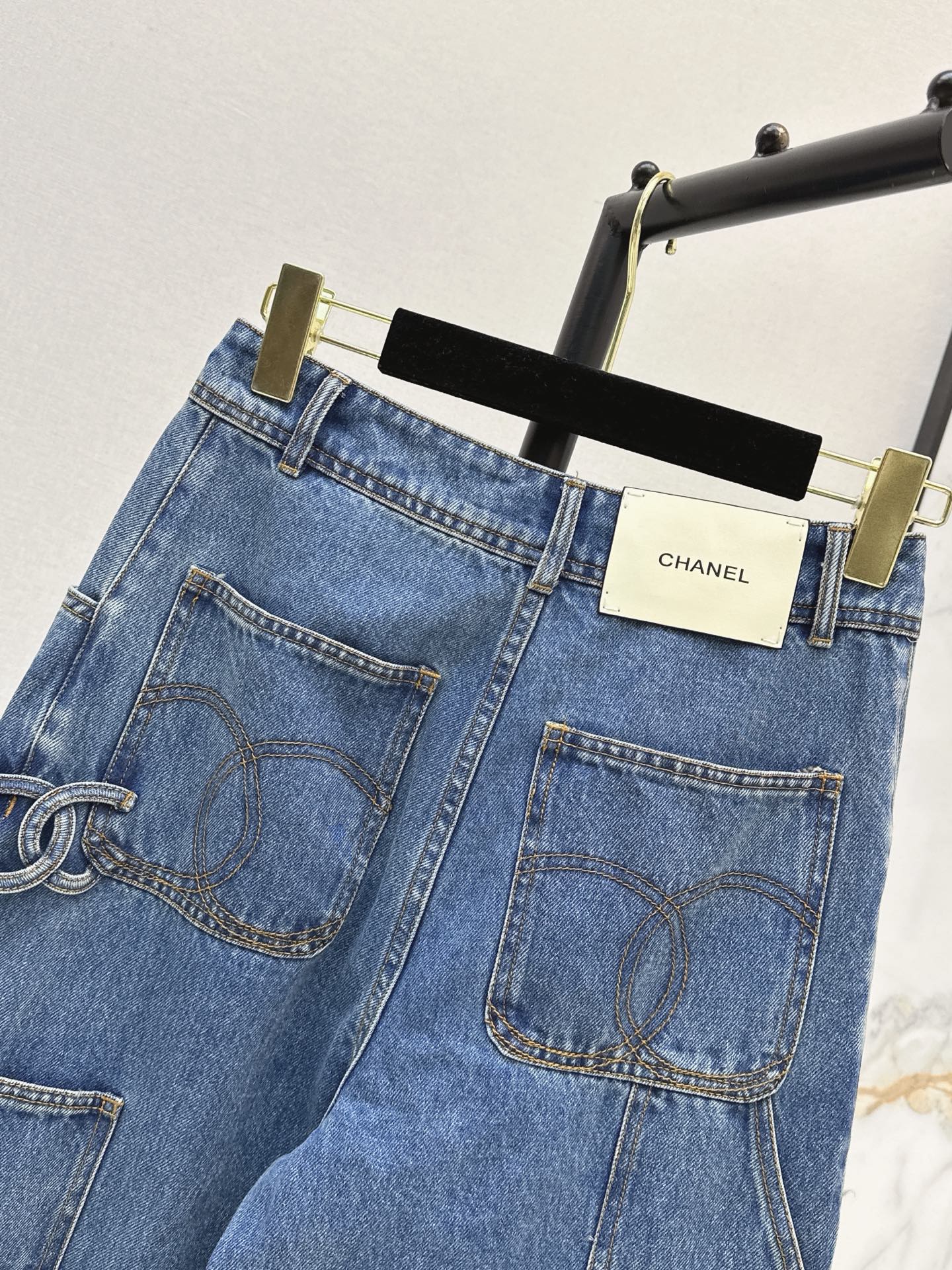 Chan 26fw straight-leg jeans