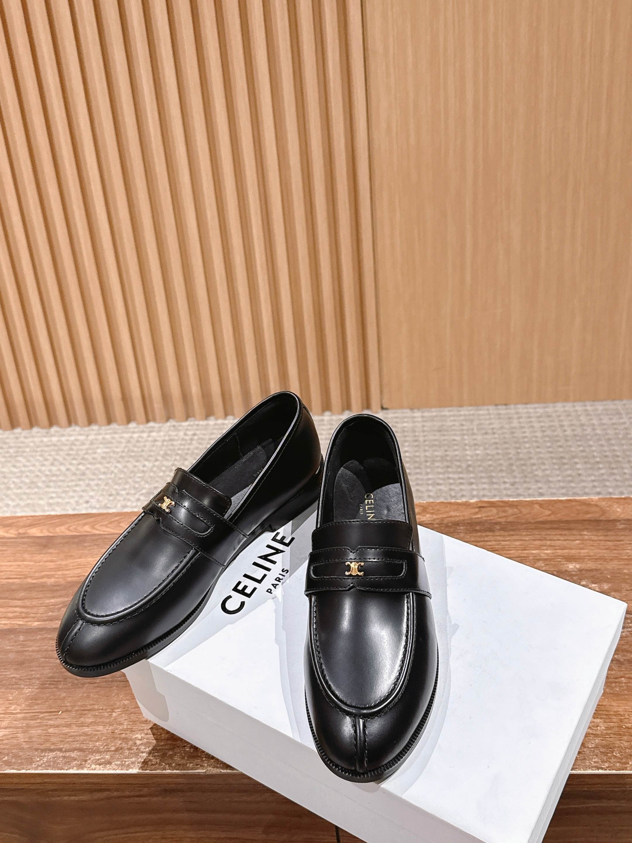 Celi 25fw loafer shoes