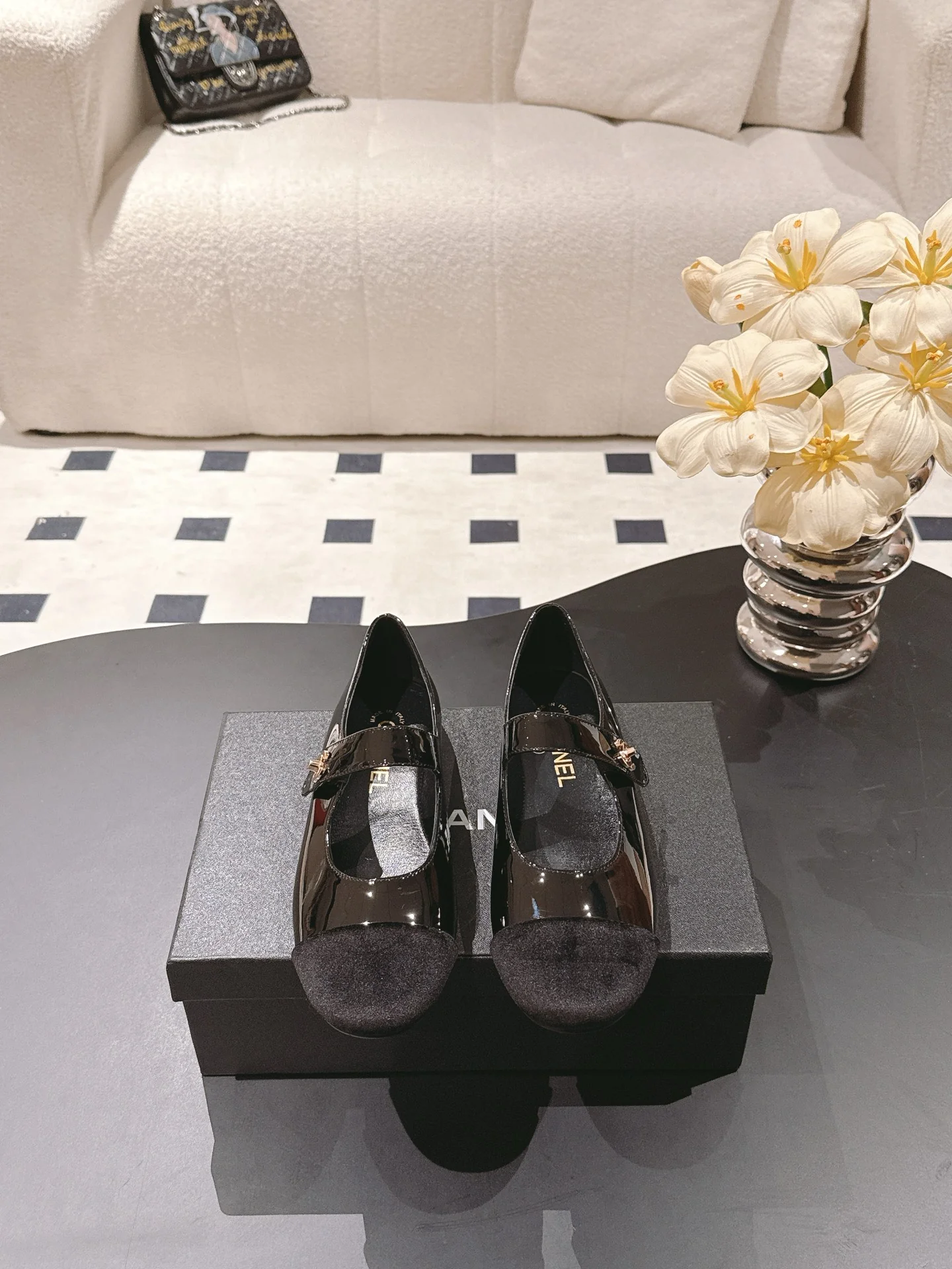 Chan 25fw mary jane flats