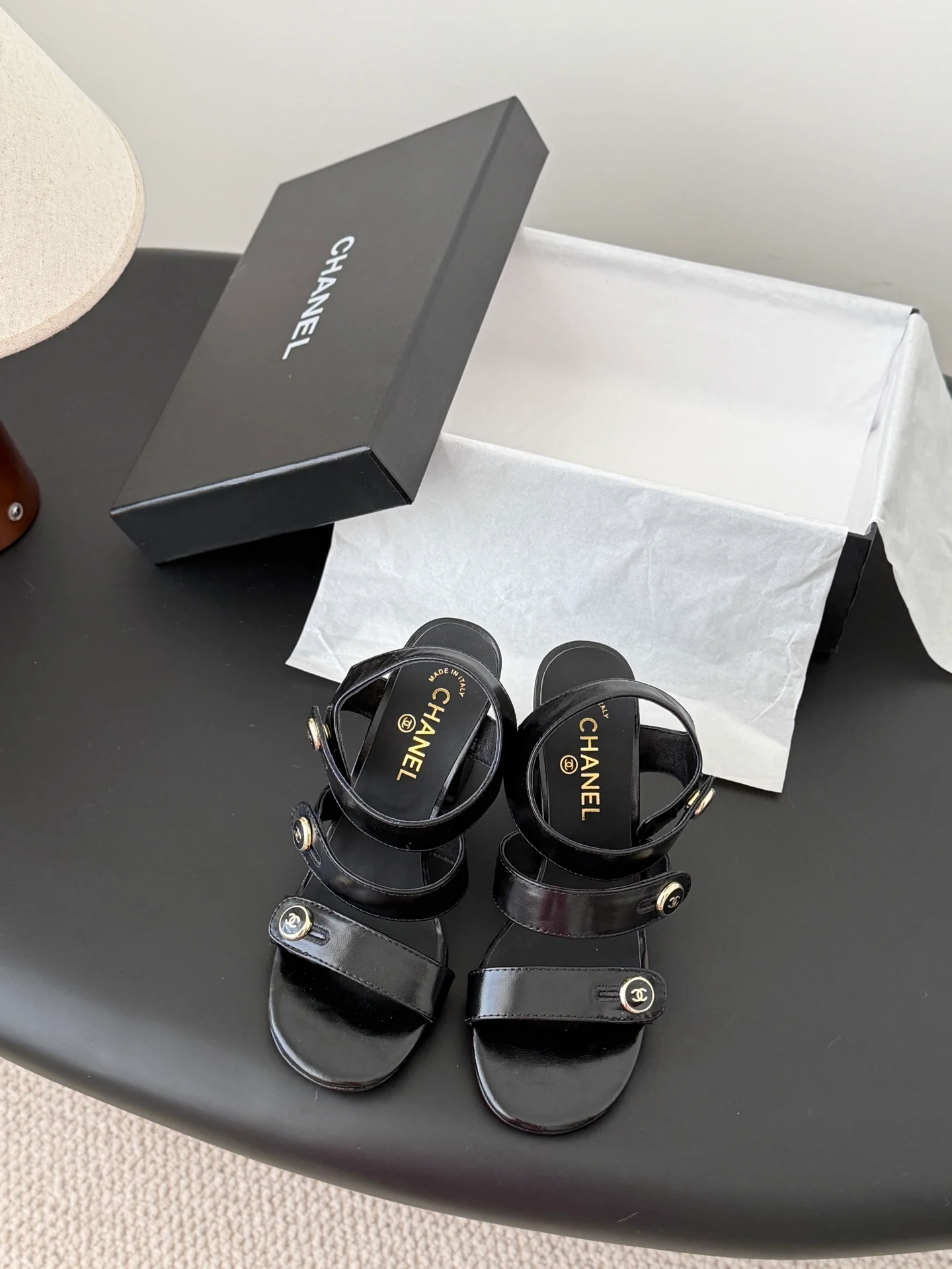 Chan 26ss high*heel sandals