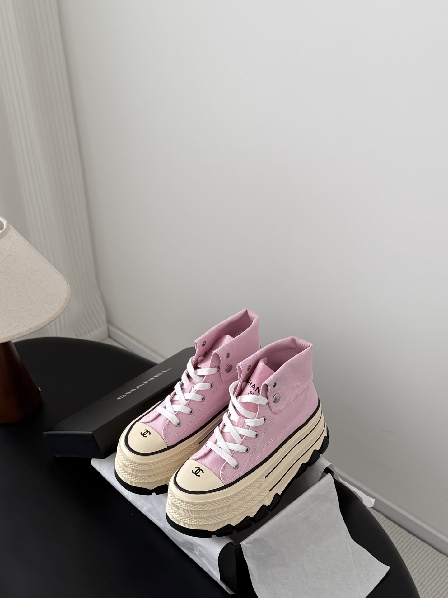Chan 26ss thick canvas shoes