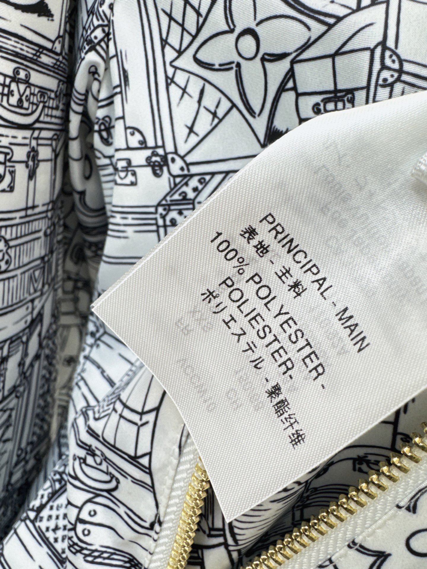 Loui 26fw reversible print jacket