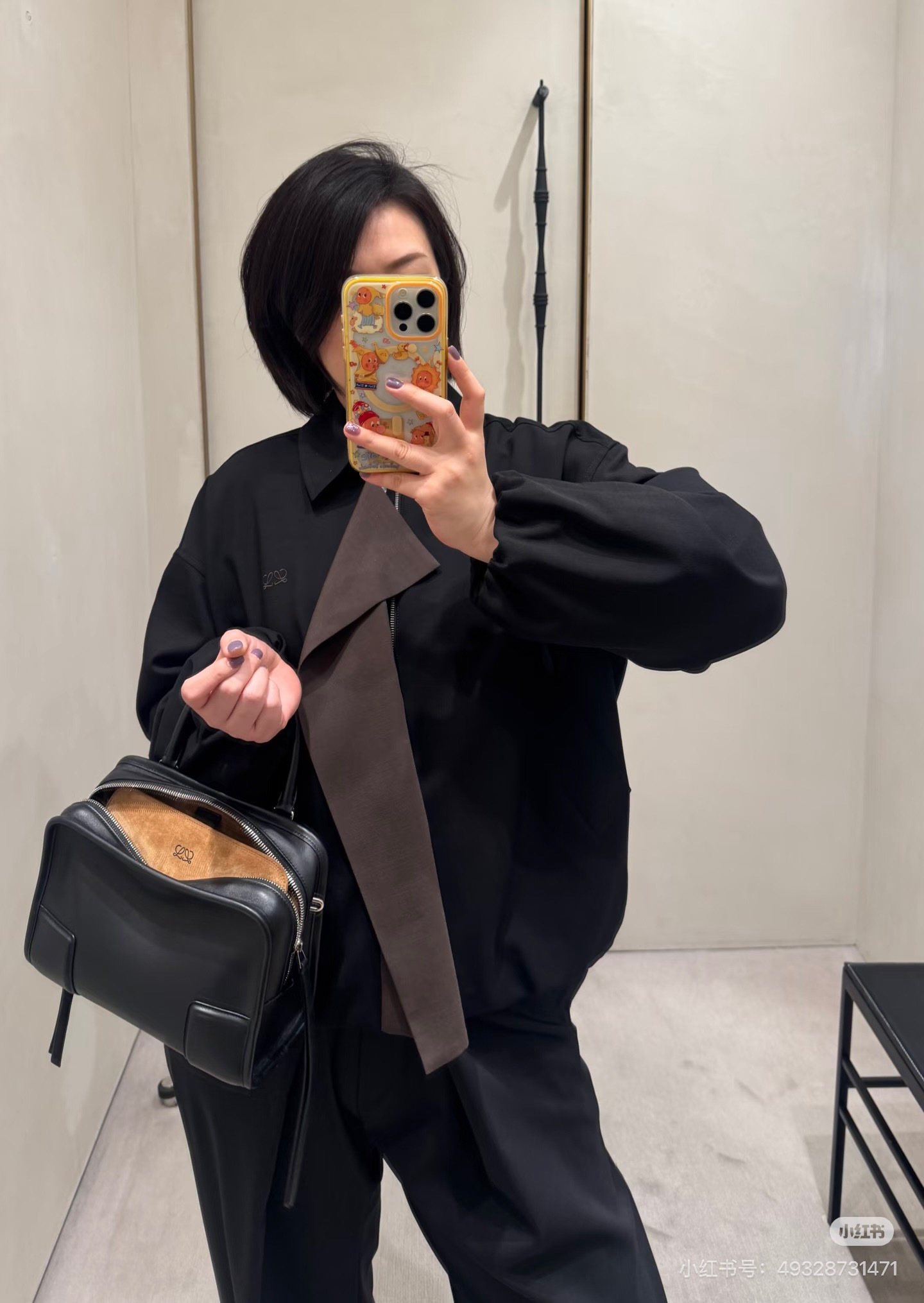 Loe 26fw ribbon jacket