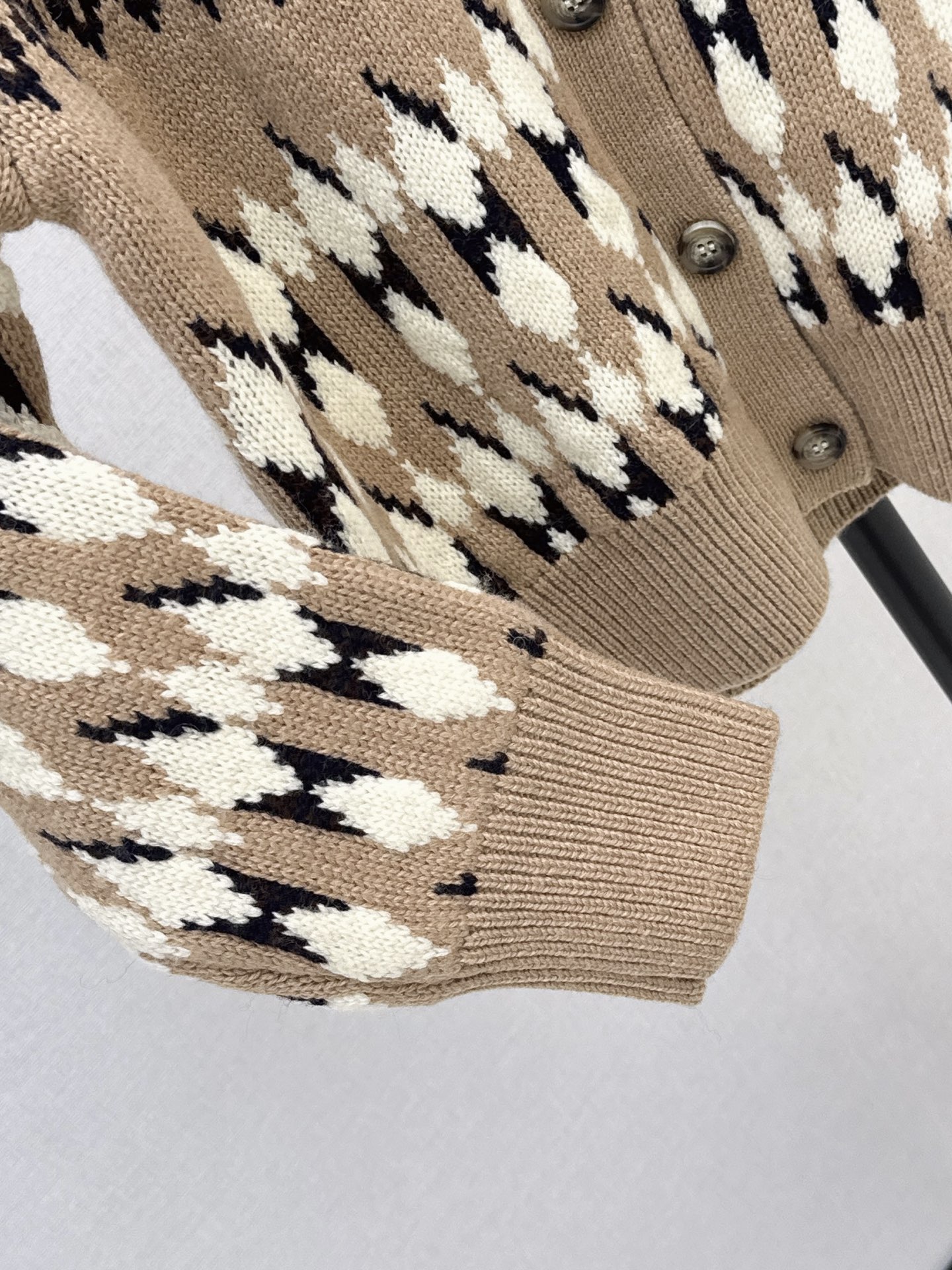 Ralp 26fw fair isle knit cardigan