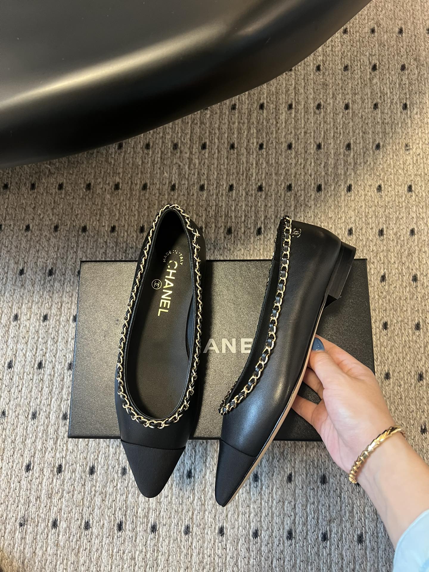 Chan 25fw ballet flats
