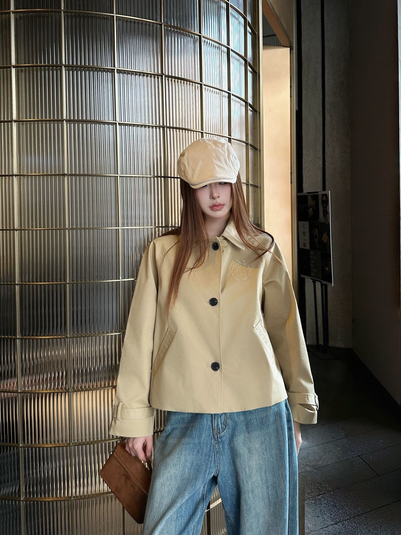 CD 26fw cropped jacket