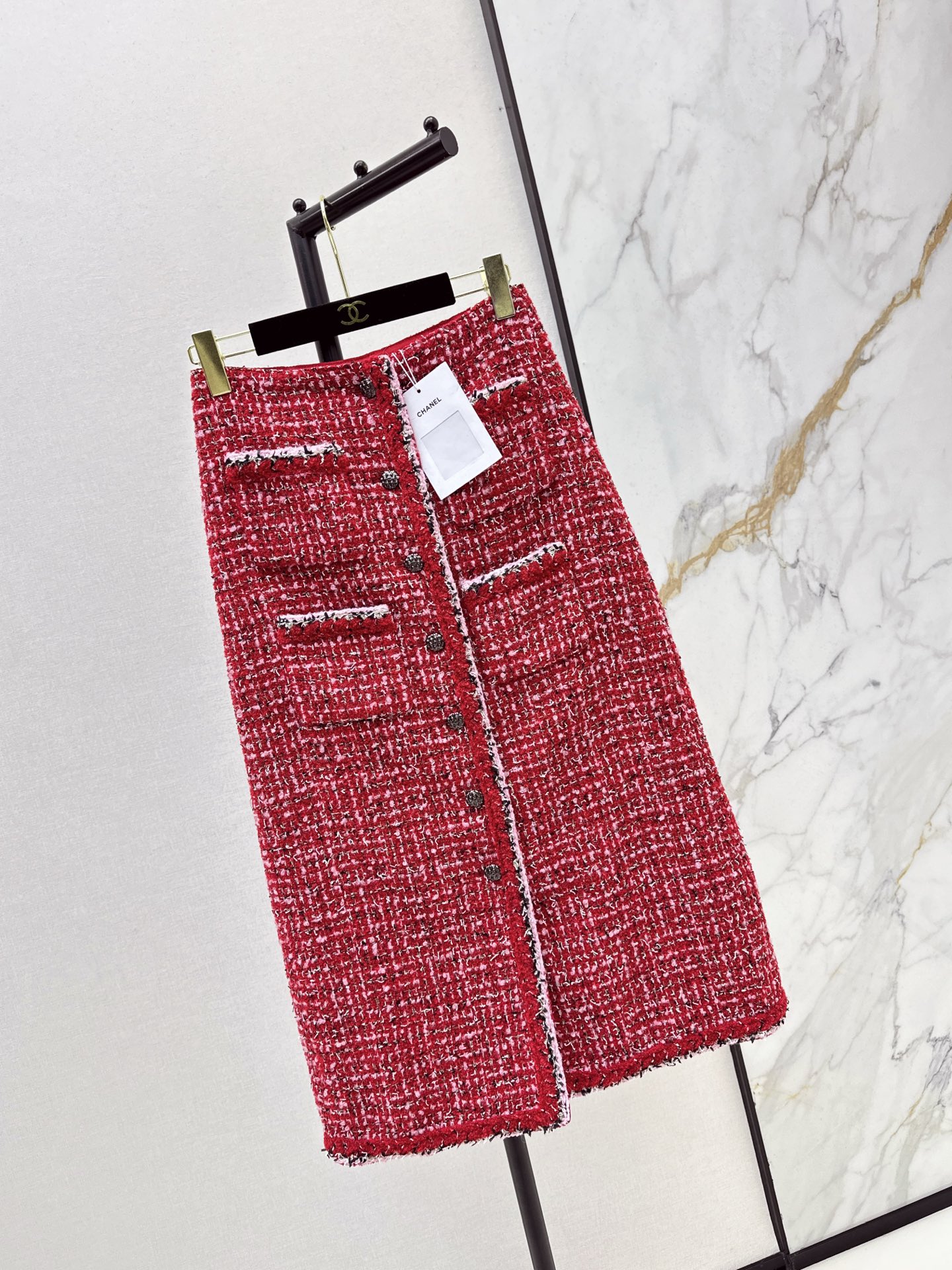 Chan 26fw tweed skirt