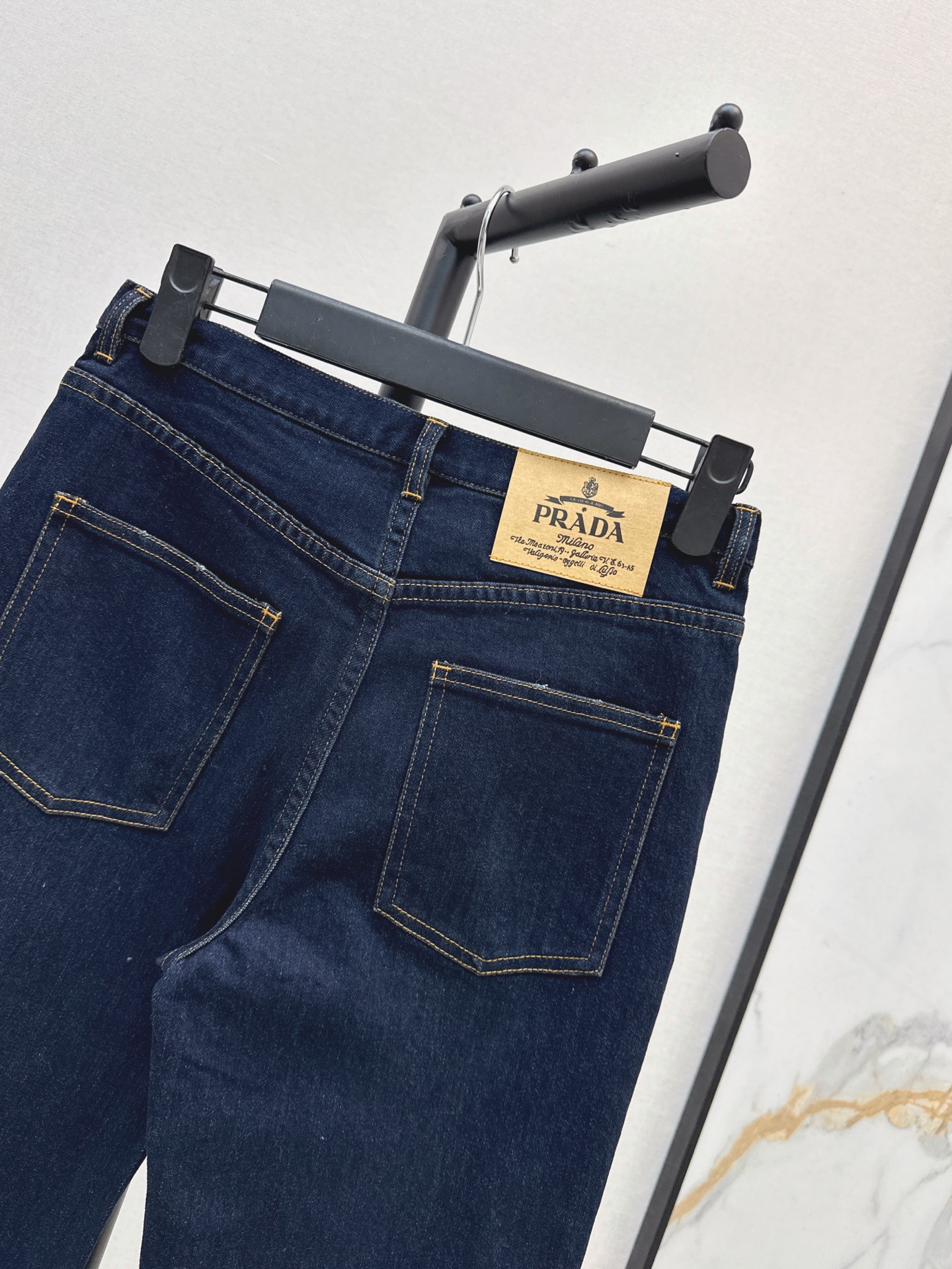 Pra 26fw high waist jeans