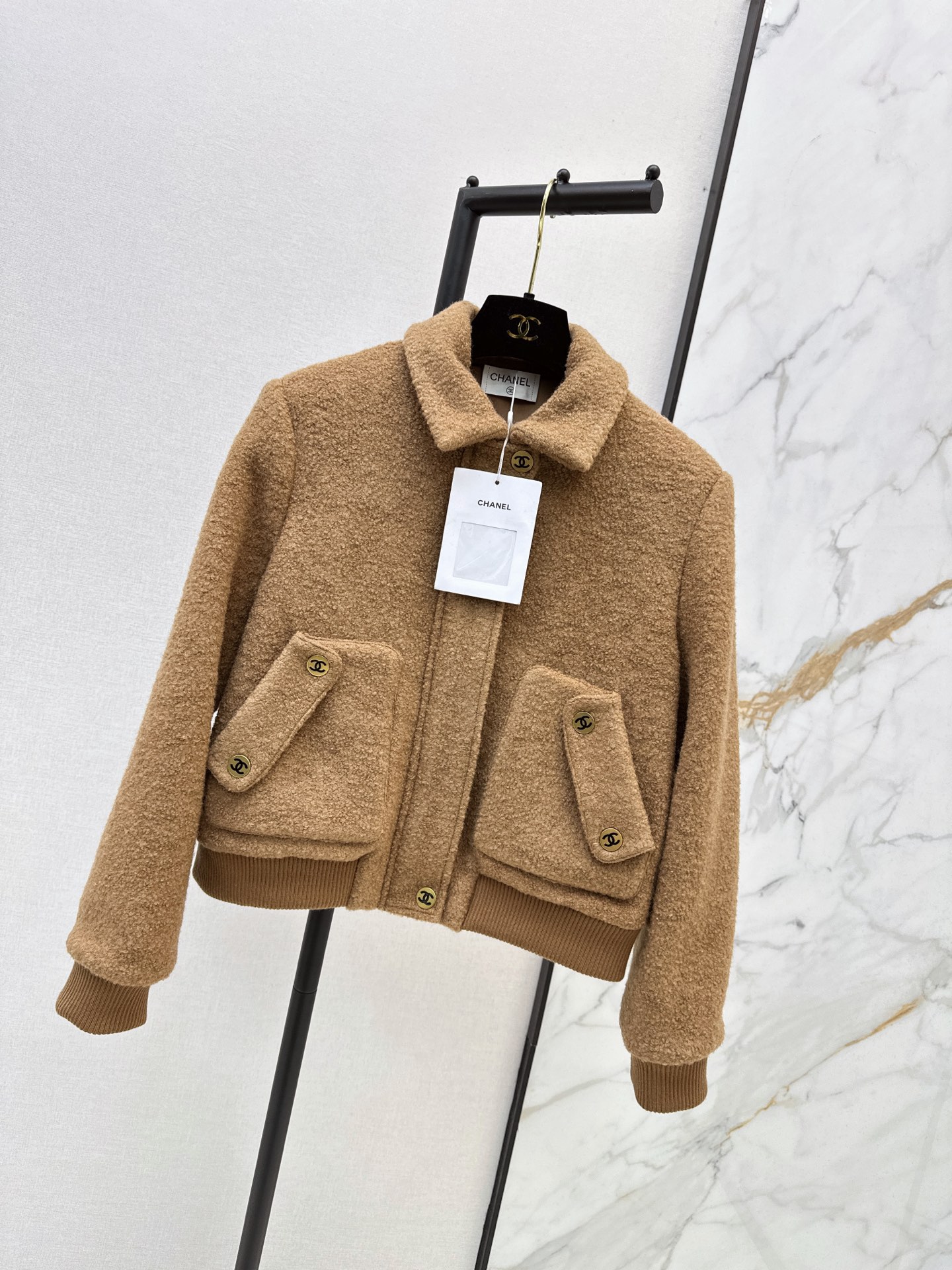 Chan 26fw sherpa fleece jacket