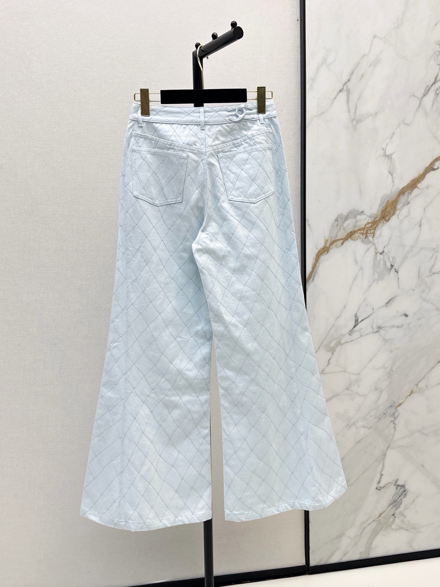Chan 26fw embroidery jeans