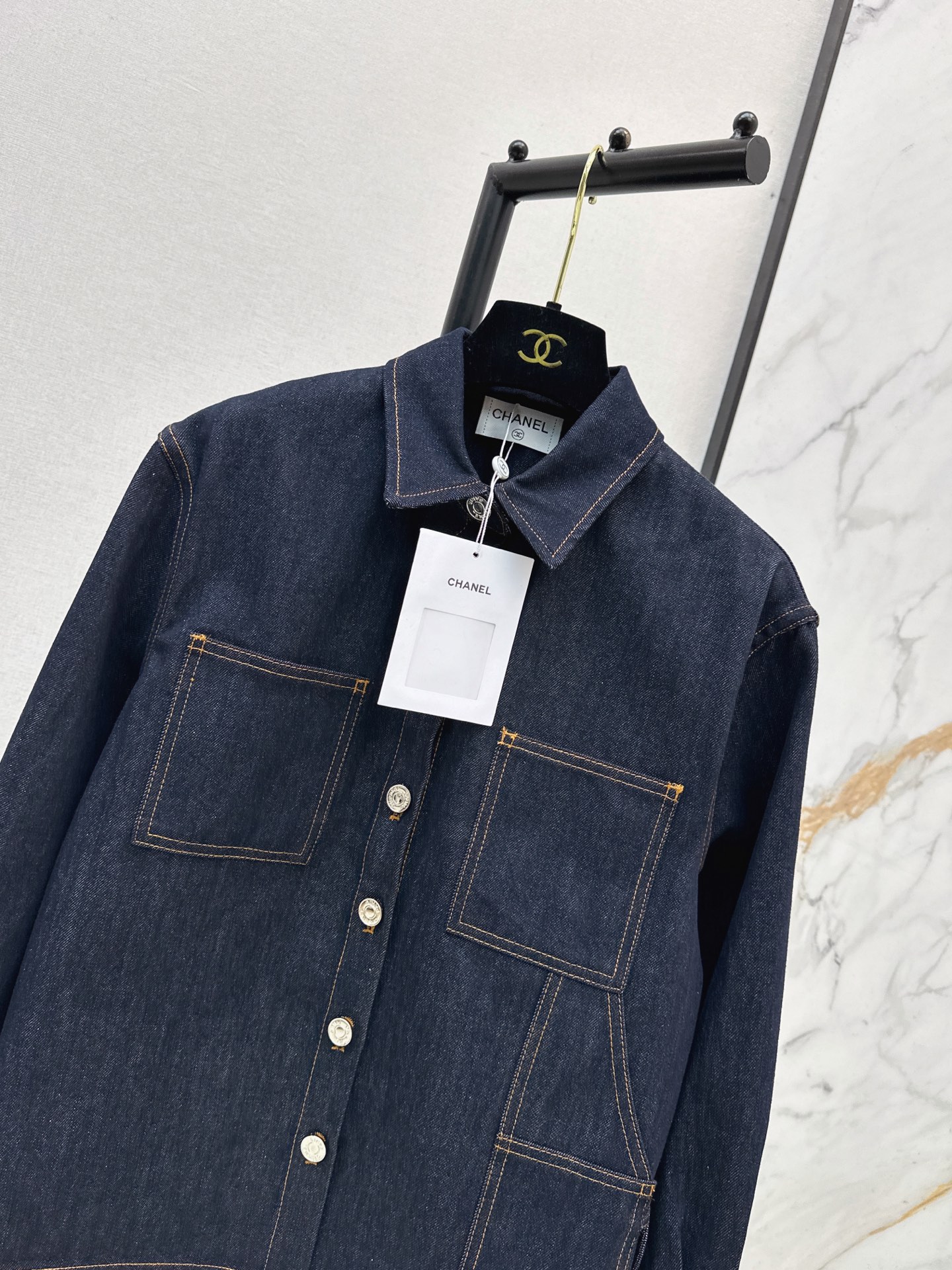 Chan 26fw denim shirt