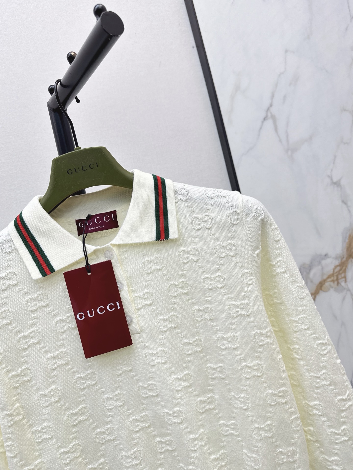 Guc 26fw jacquard sweater