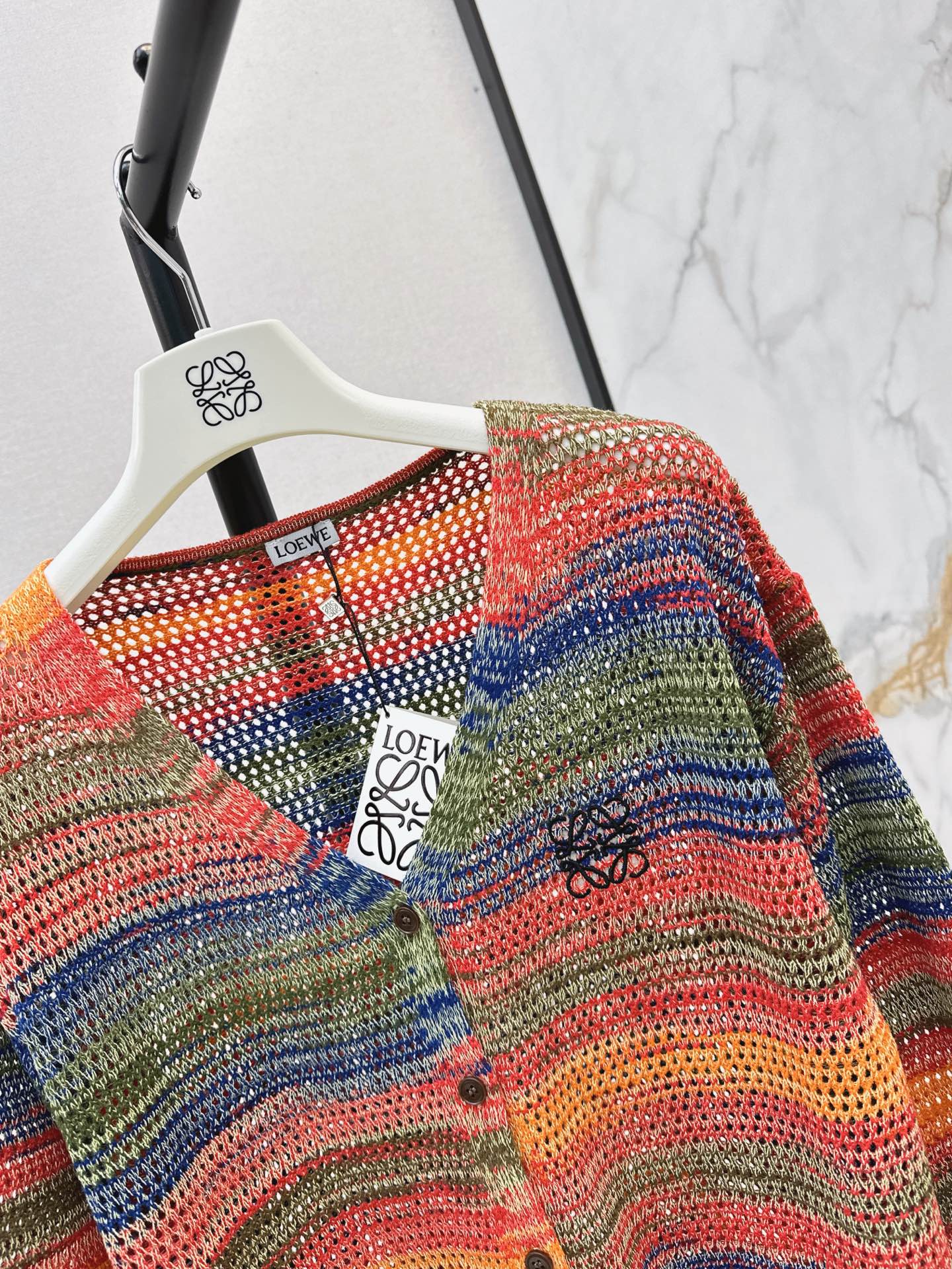 Loe 26fw stripe knitwear