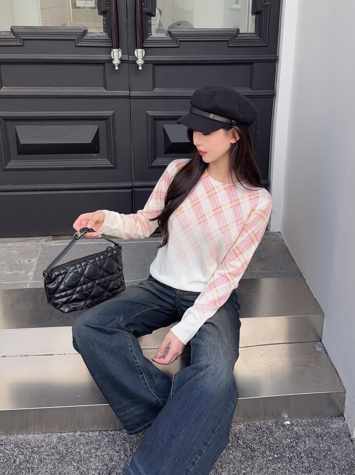 Burb 26fw knit sweater