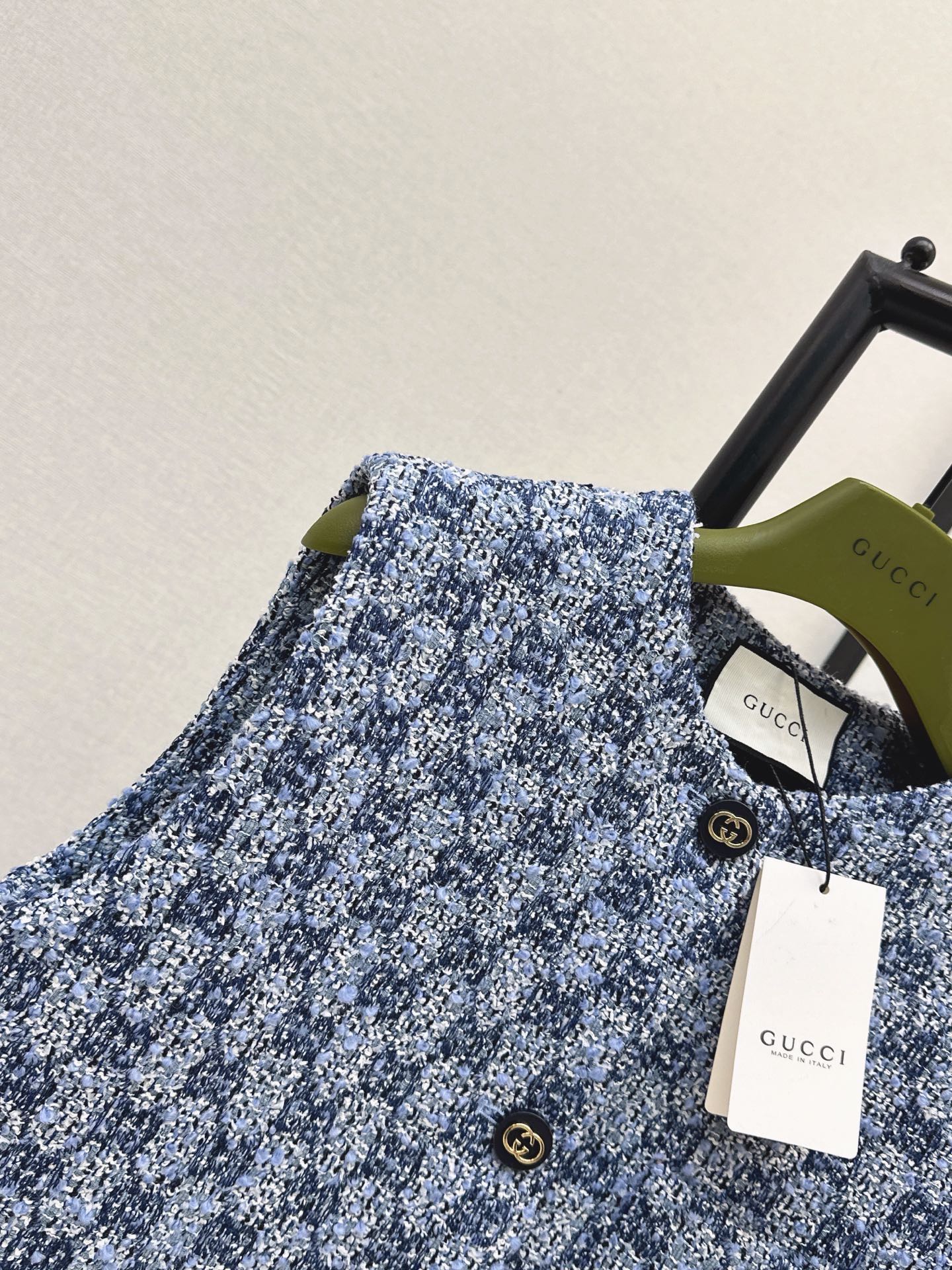 Guc 26fw tweed vest