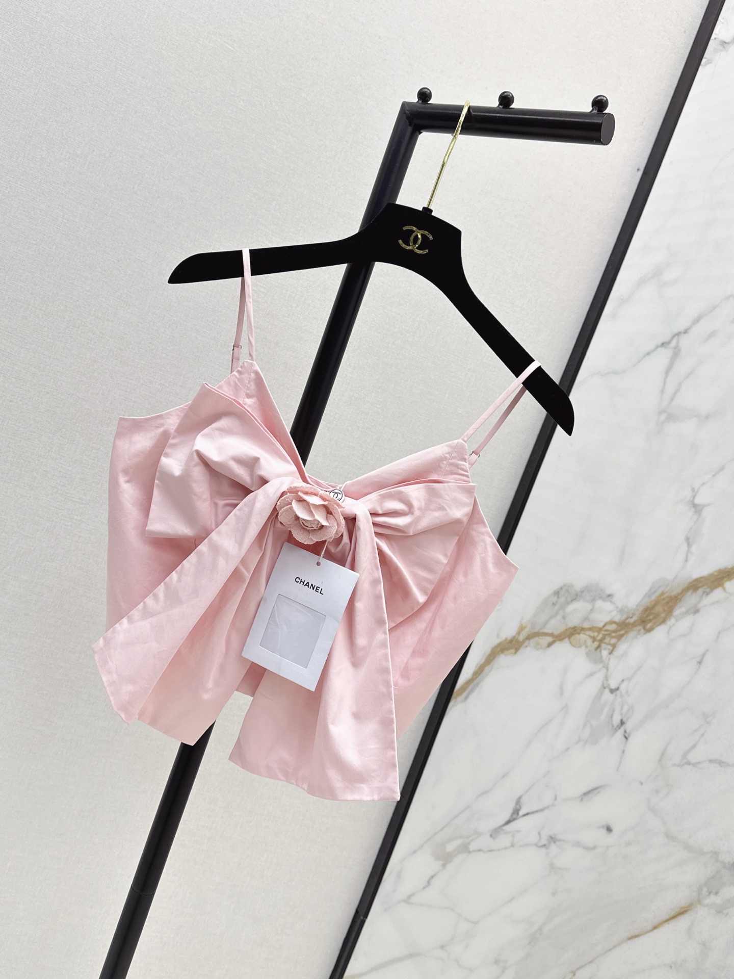 Chan 26fw bow camisole