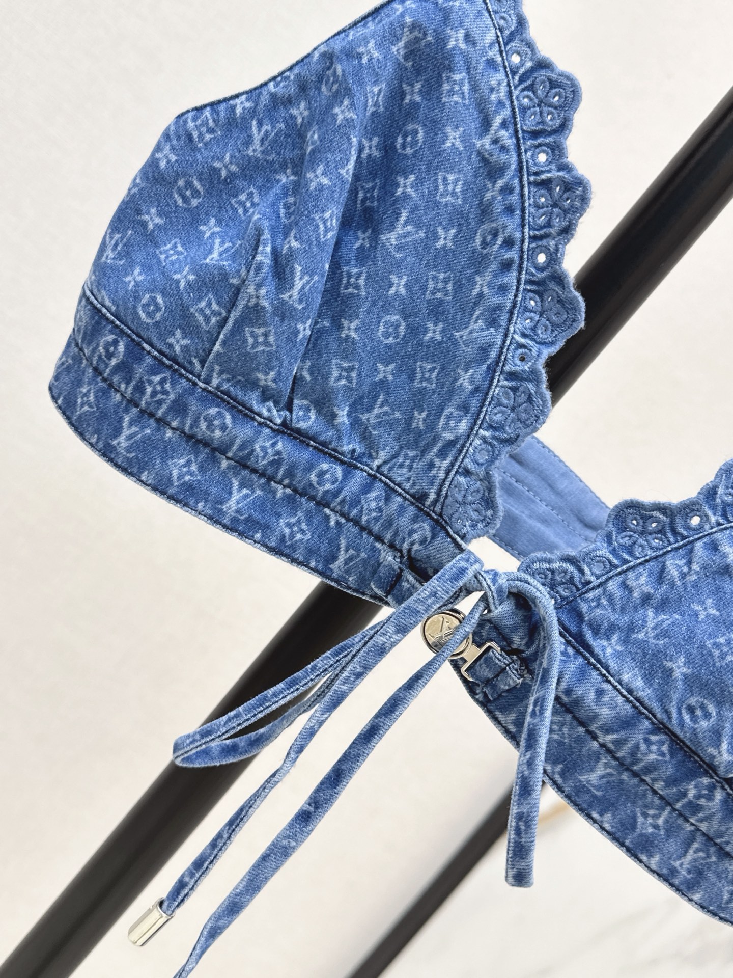 Loui 26ss denim bralette top