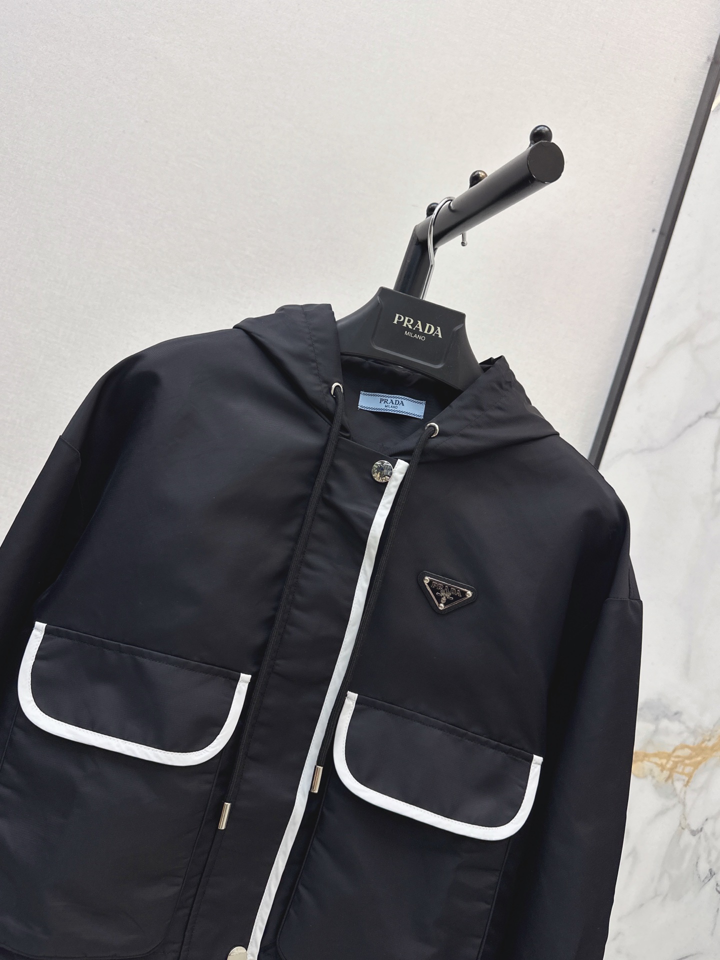 Pra 26fw hooded jacket