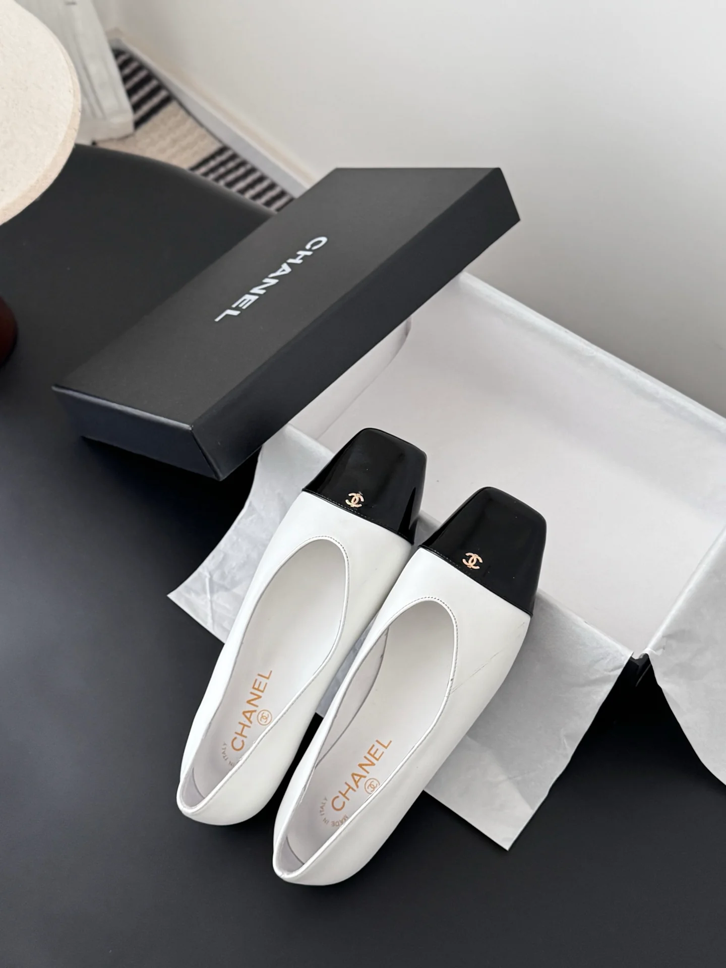 Chan 25fw mary jane flats