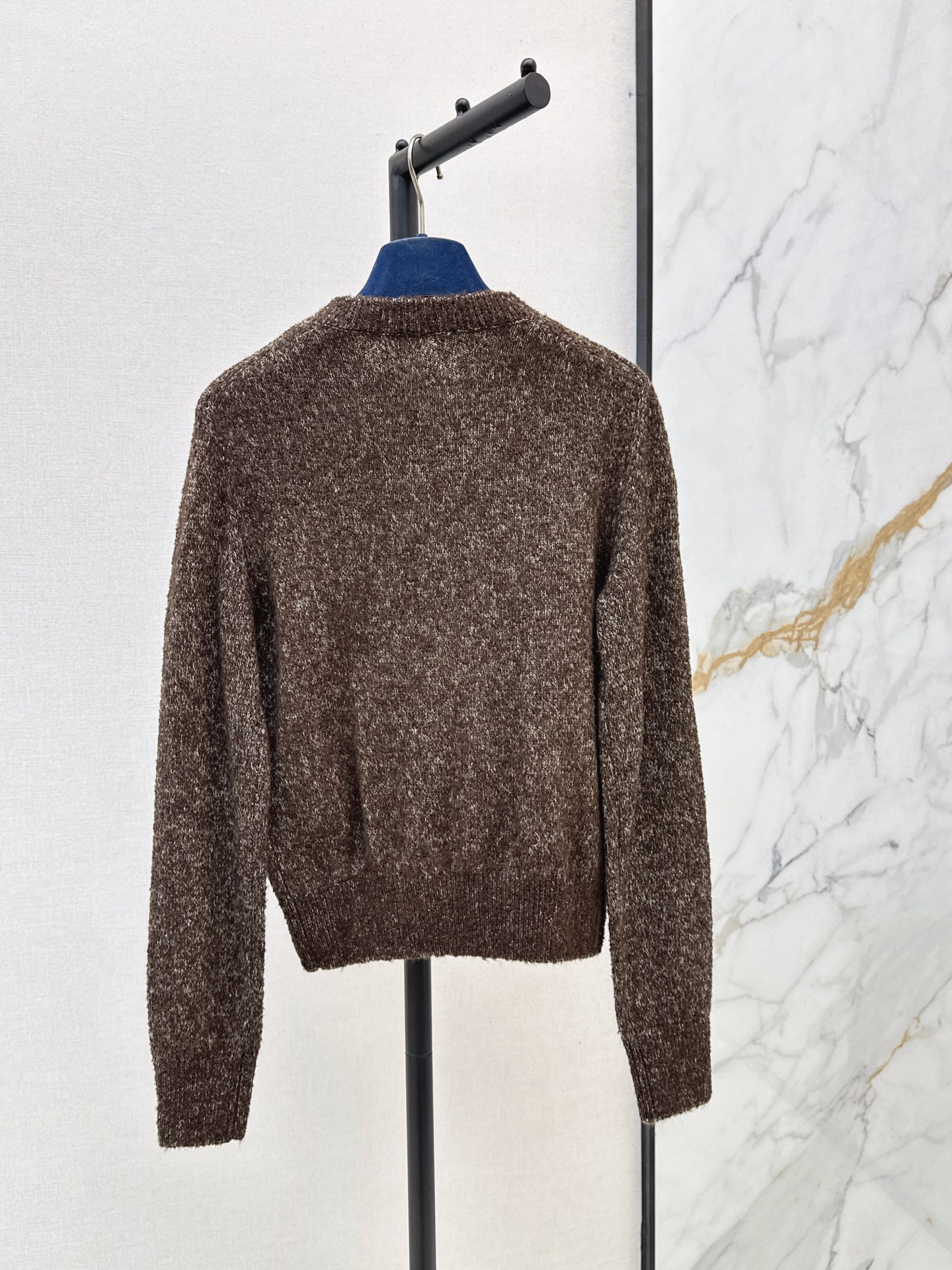 Loui 26fw intarsia knit sweater