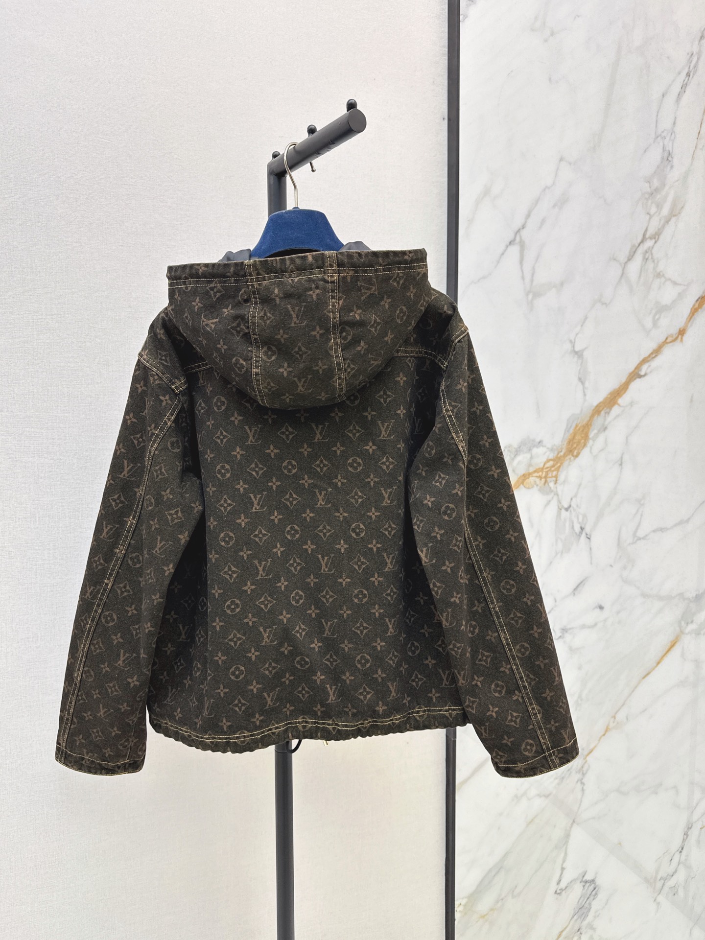 Loui 26fw hooded denim jacket