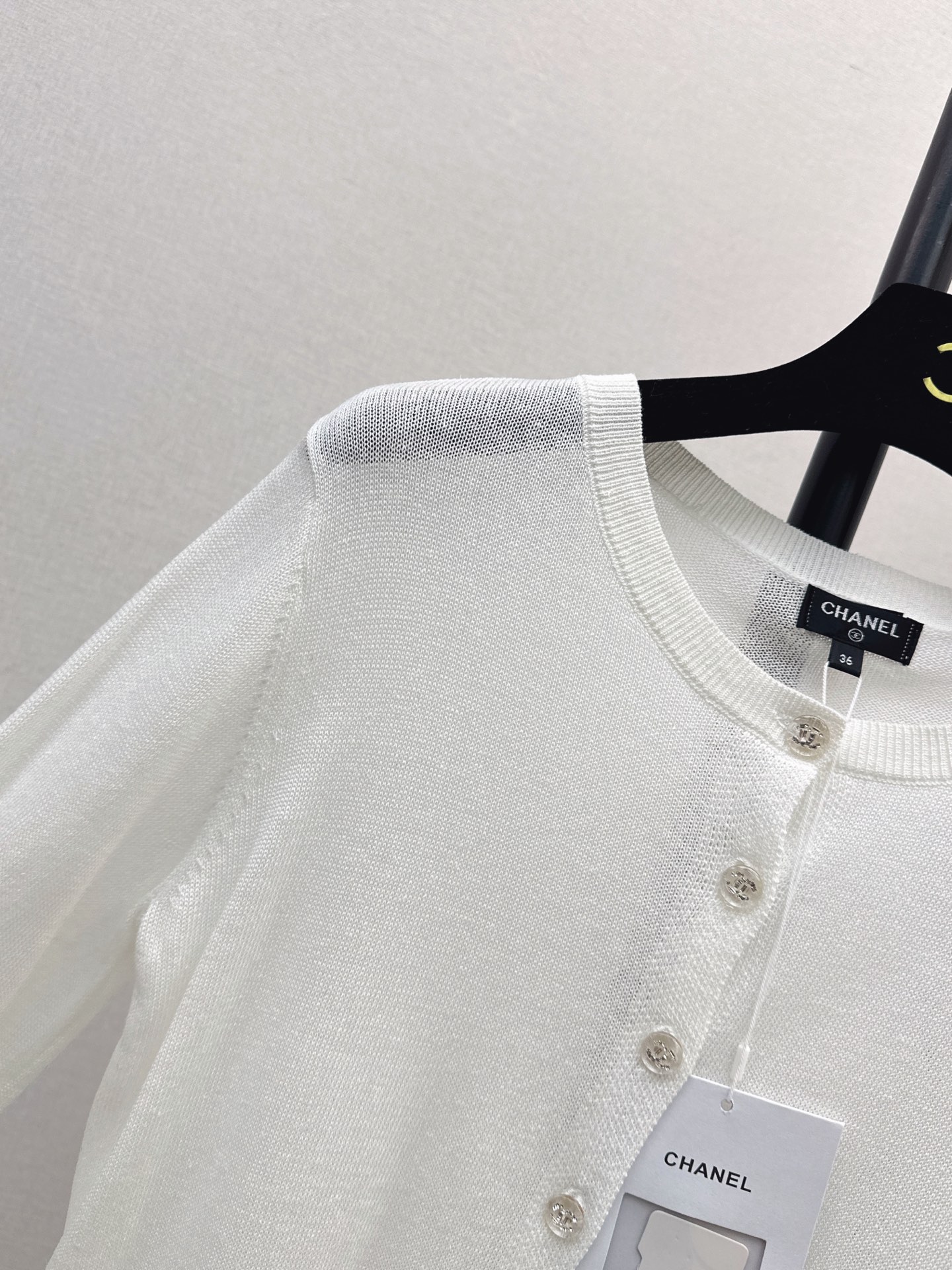 Chan 26fw cropped cardigan