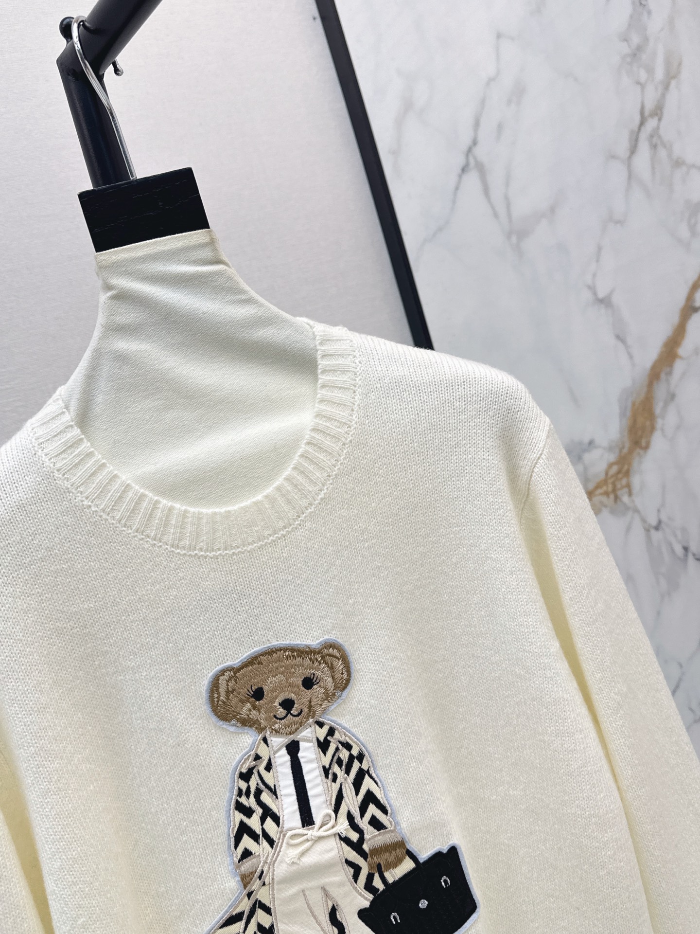 Ralp 26fw embroidery sweater
