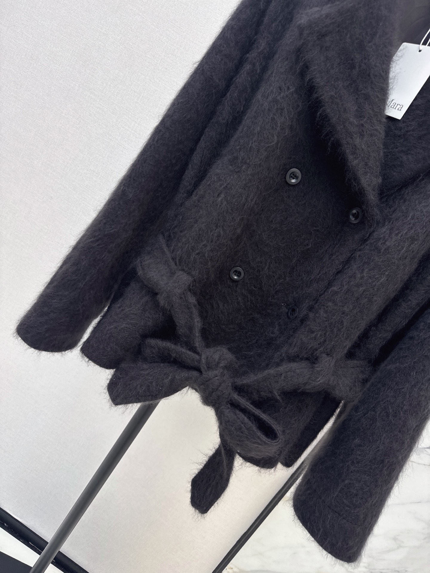 Max 26fw belted woolen jacket