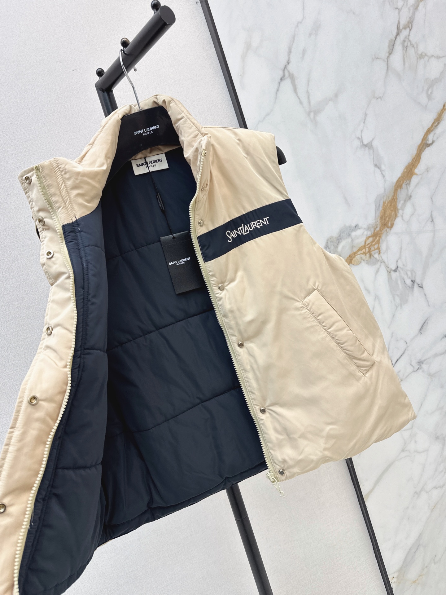 Sain 26fw padded vest jacket