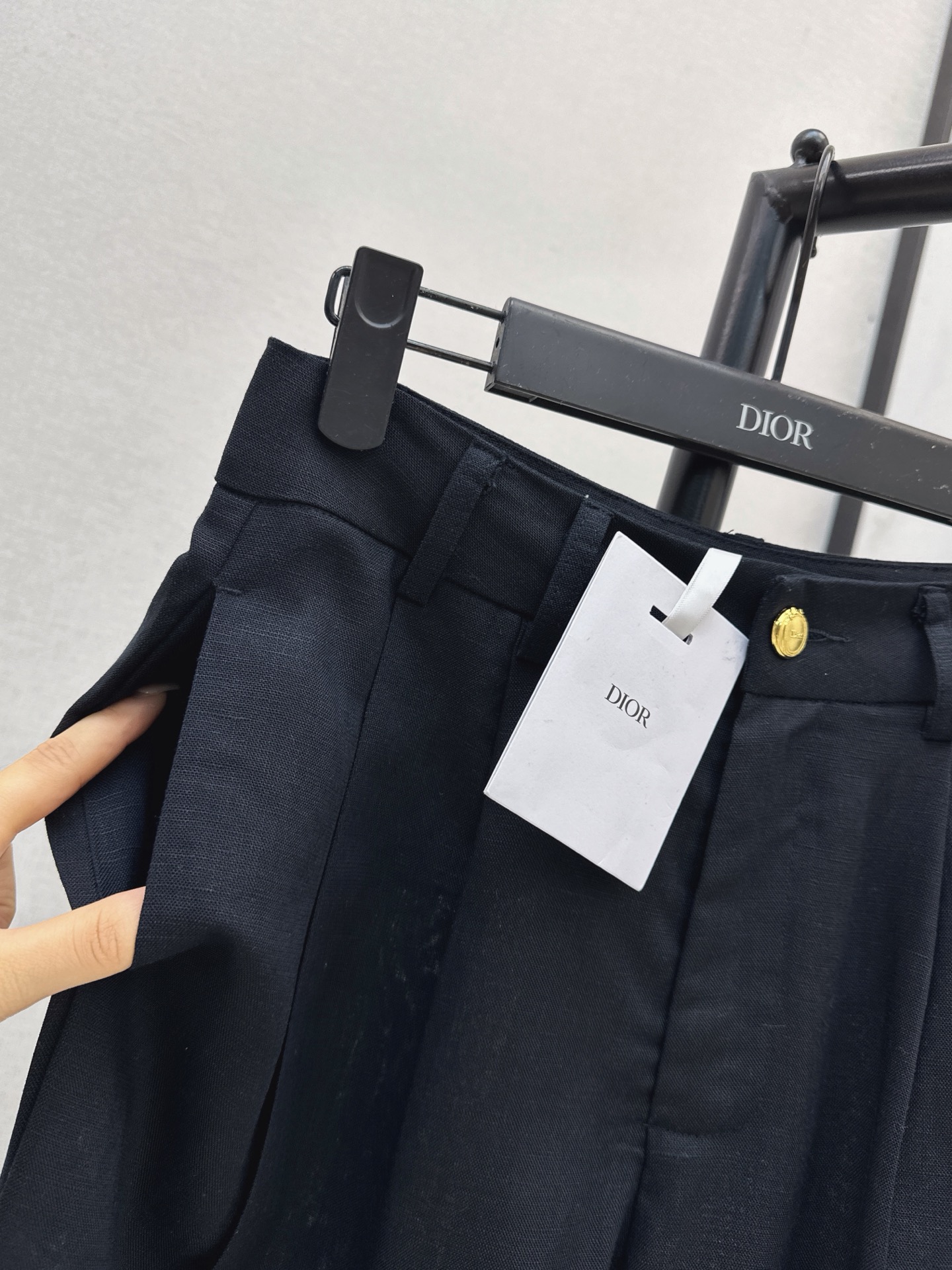 CD 26ss linen straight pants
