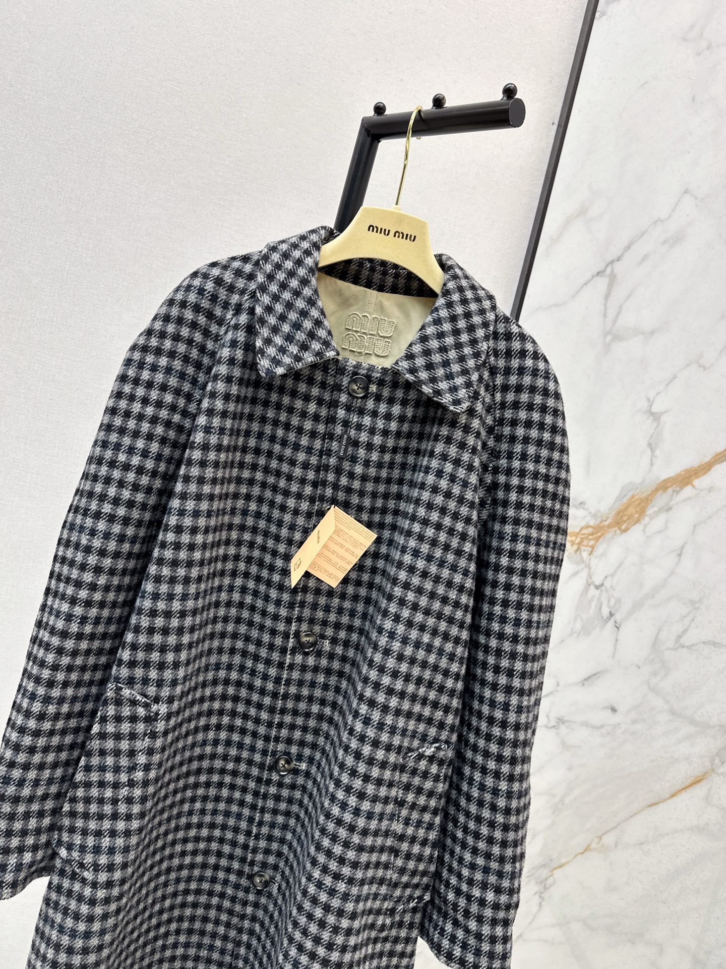 Miu 26fw reversible trench coats
