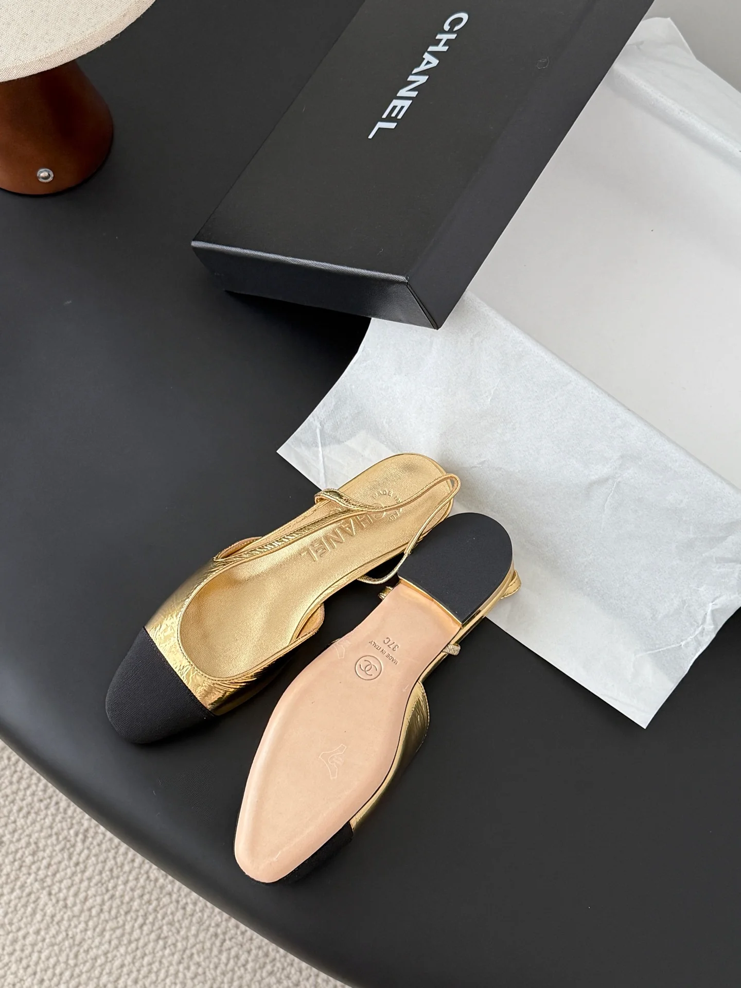 Chan 25fw slingback sandals