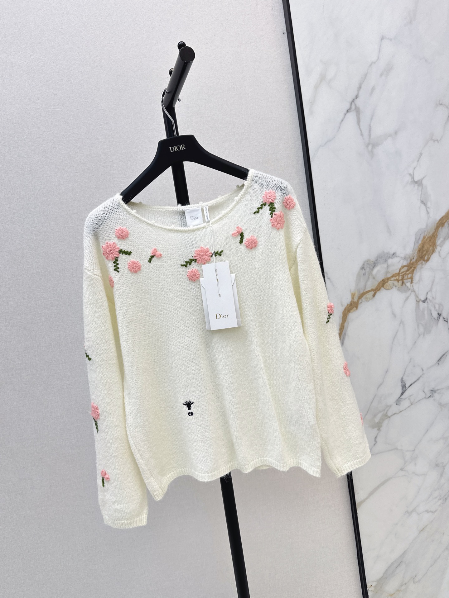 CD 26fw embroidery knit sweater