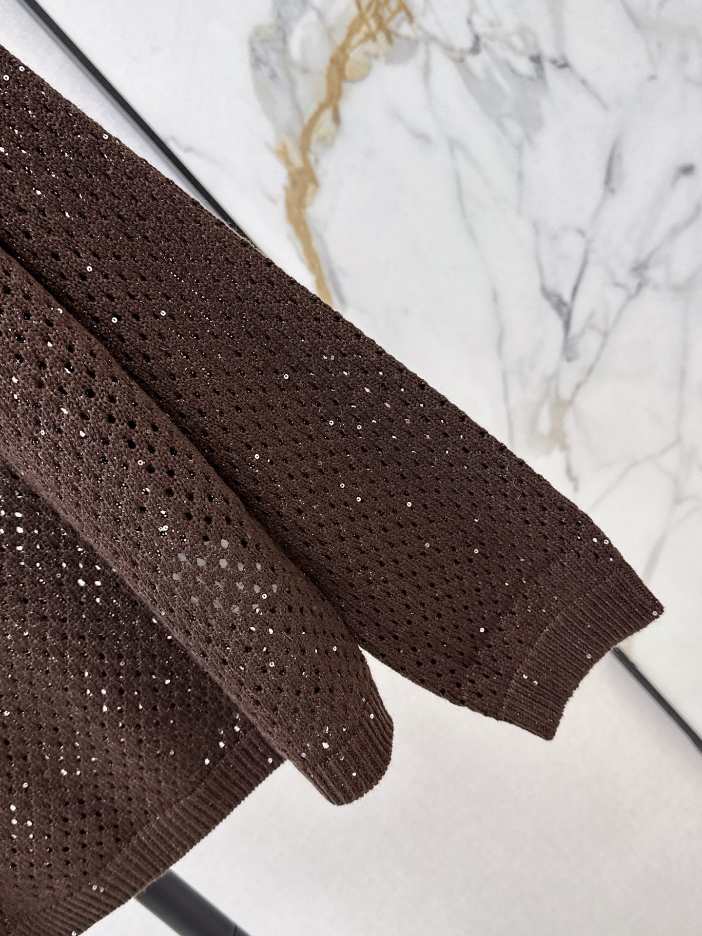 Chan 26fw hollow knit sweater