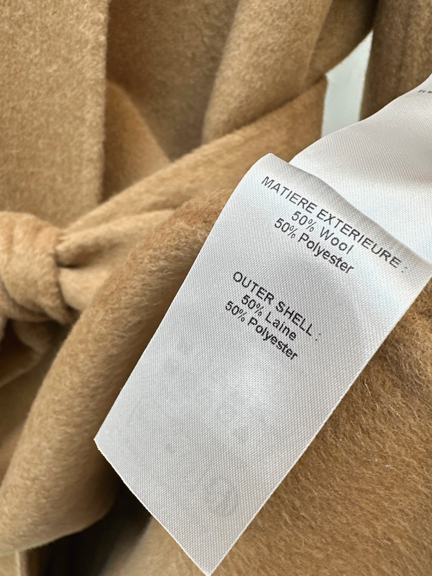 Chol 26fw detachable woolen cape overcoats