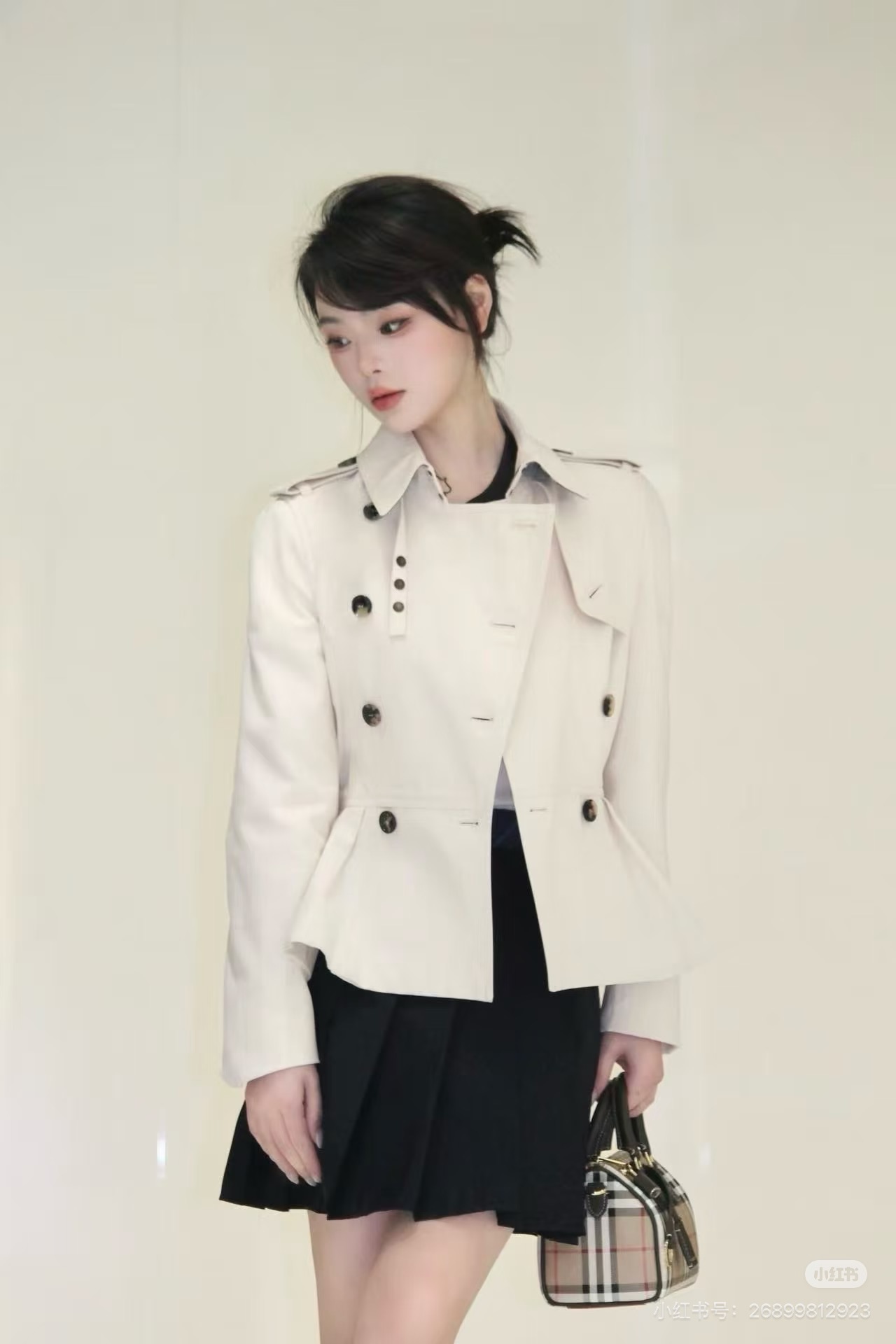 Bur 26fw belted trench coats