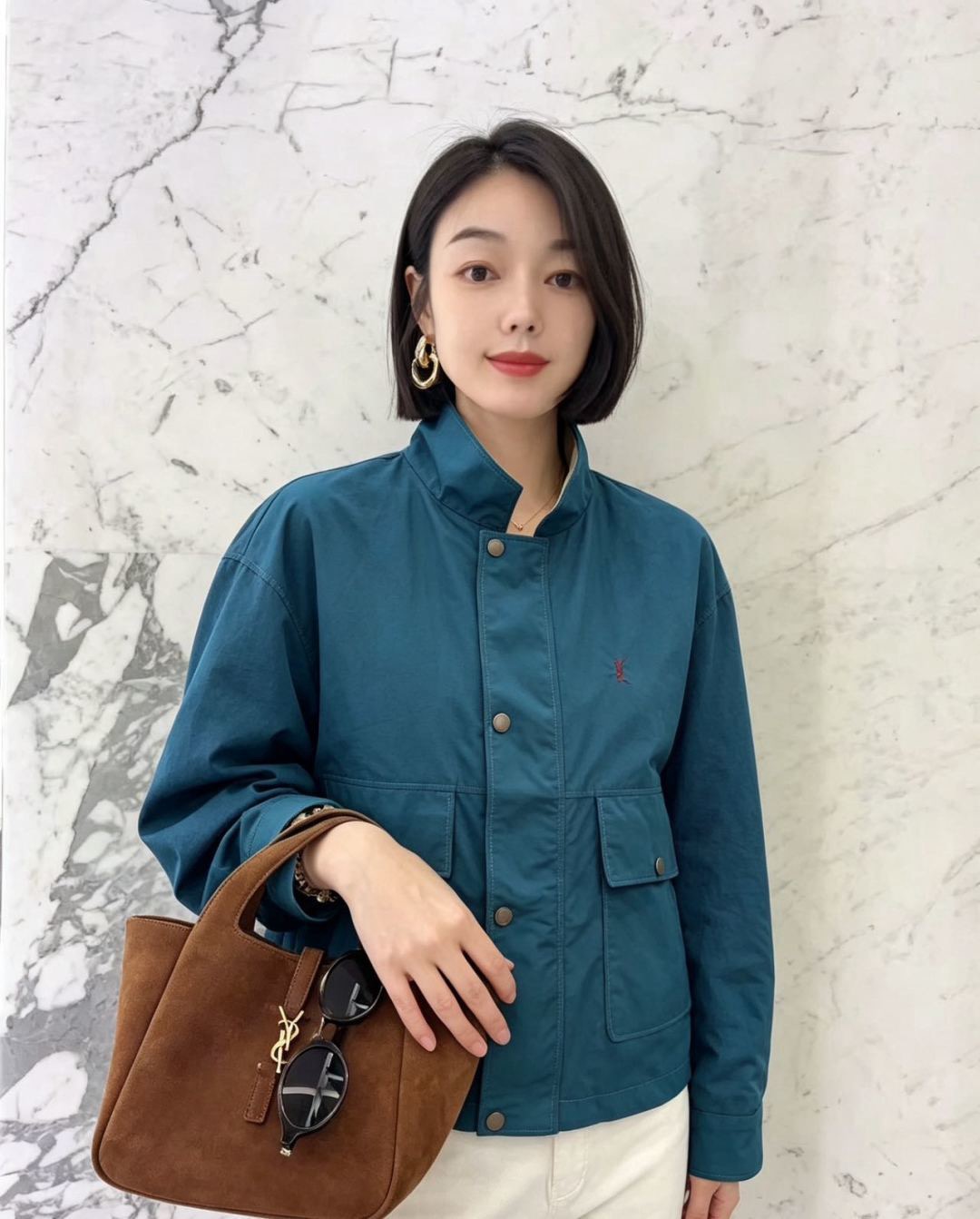 Sain 26fw reversible cargo jacket