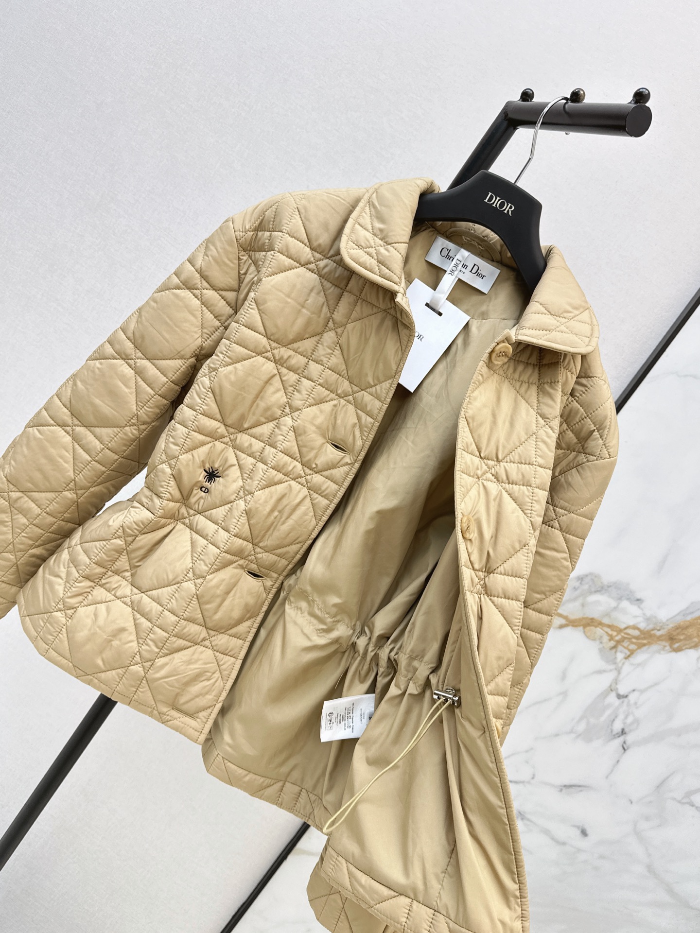 CD 26fw drawstring padded jacket
