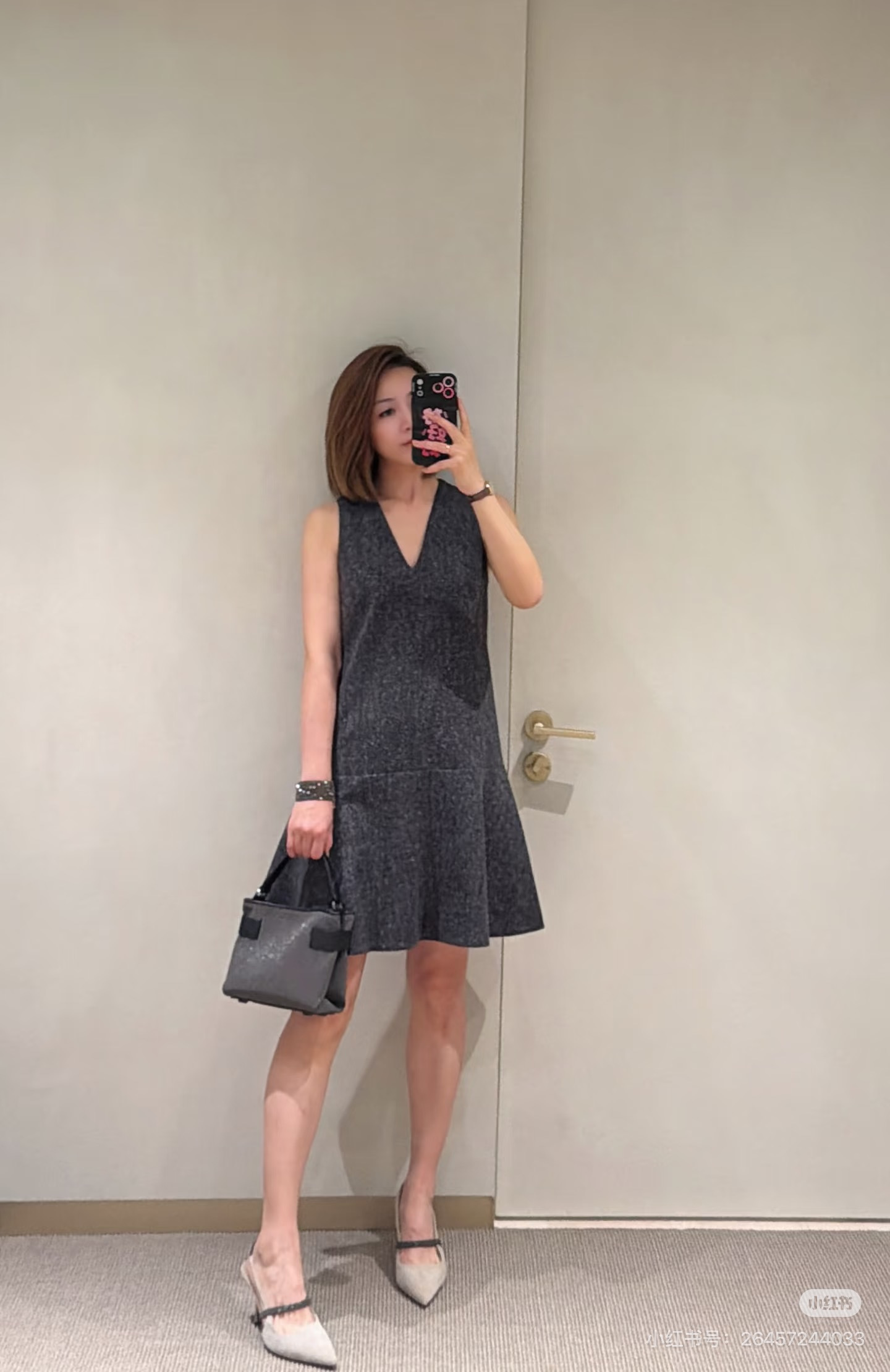 Brun 26fw sleeveless dress