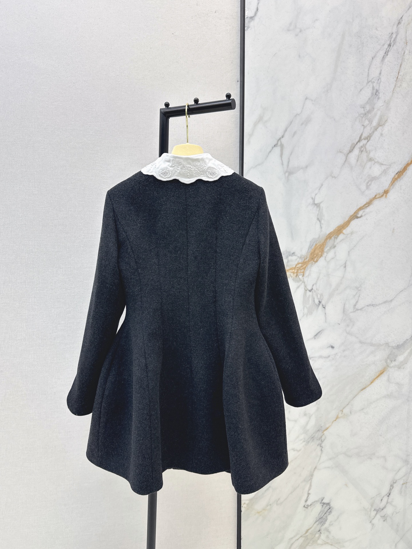 Miu 26fw woolen jacket dress