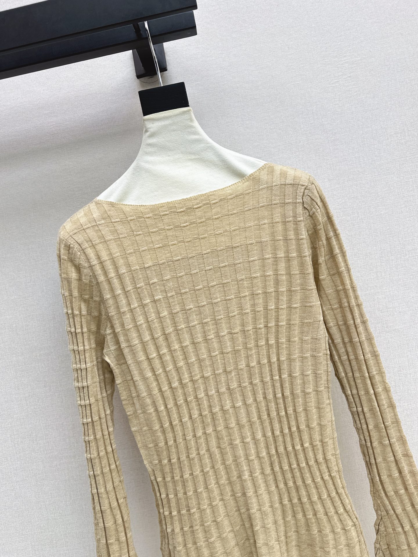 Brun 26fw slim-fit knitwear