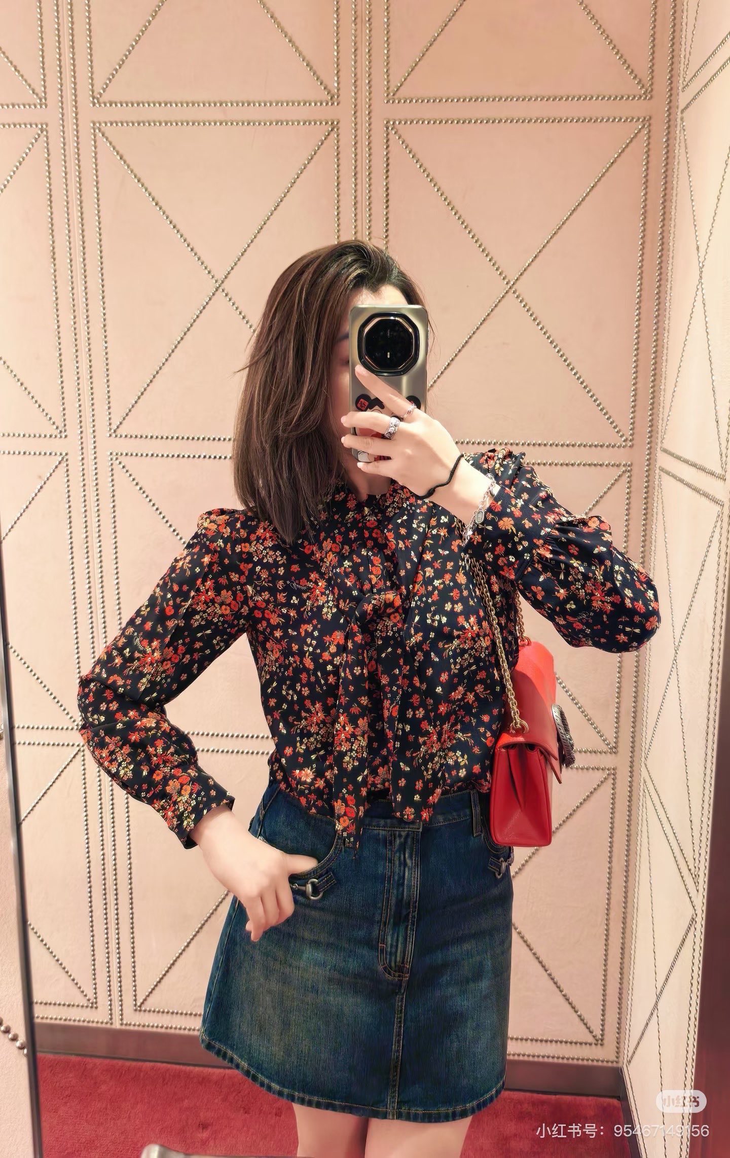 Guc 26fw ribbon shirt