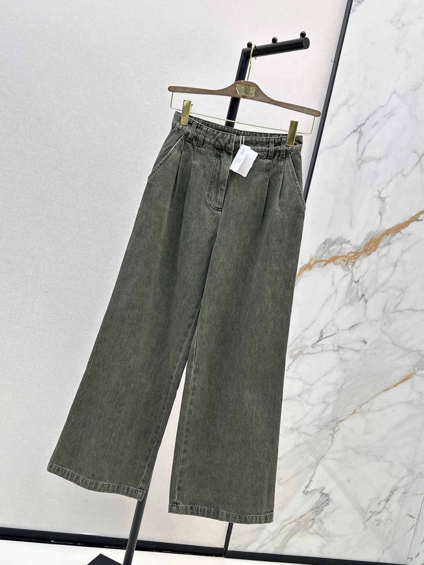 Brun 26fw straight-leg jeans