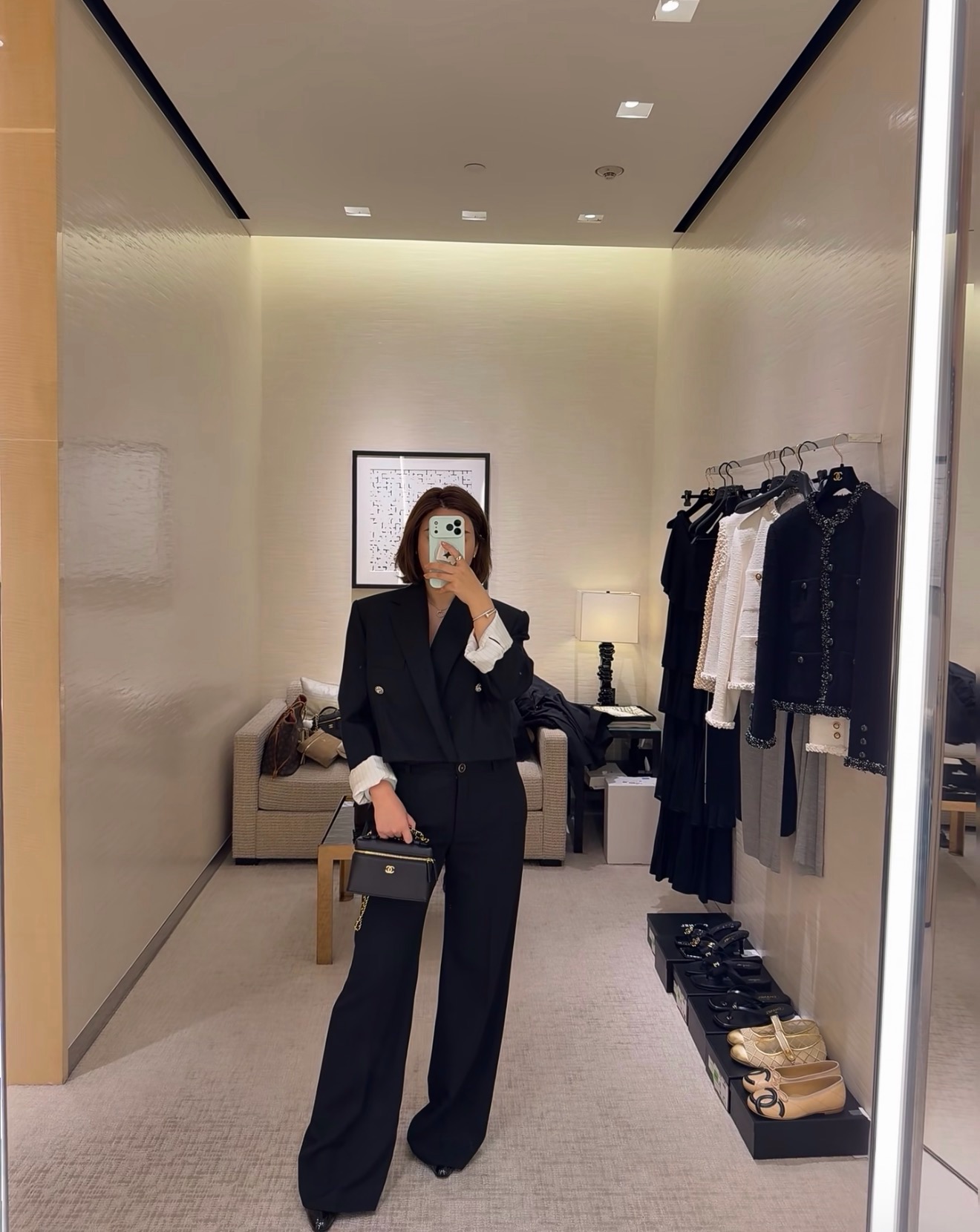 Chan 26fw ceopped jacket