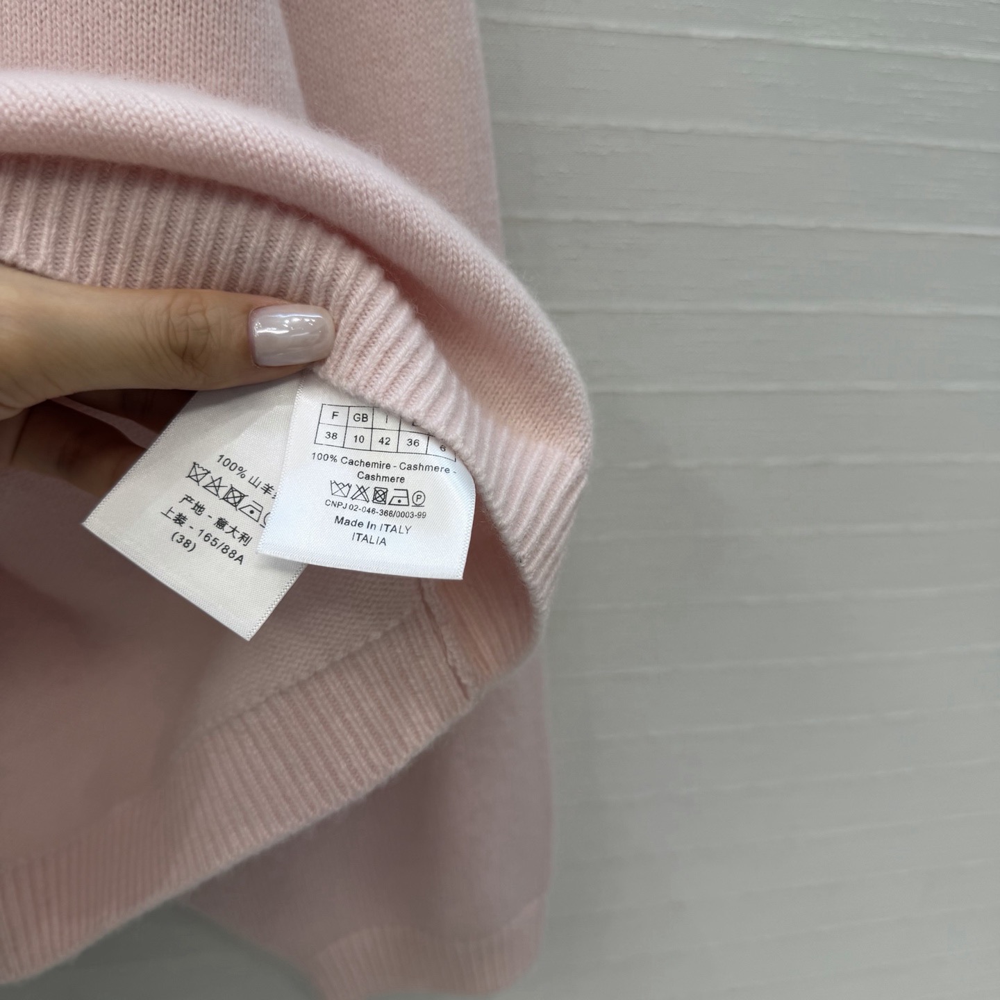 Dio 26fw cashmere sweater